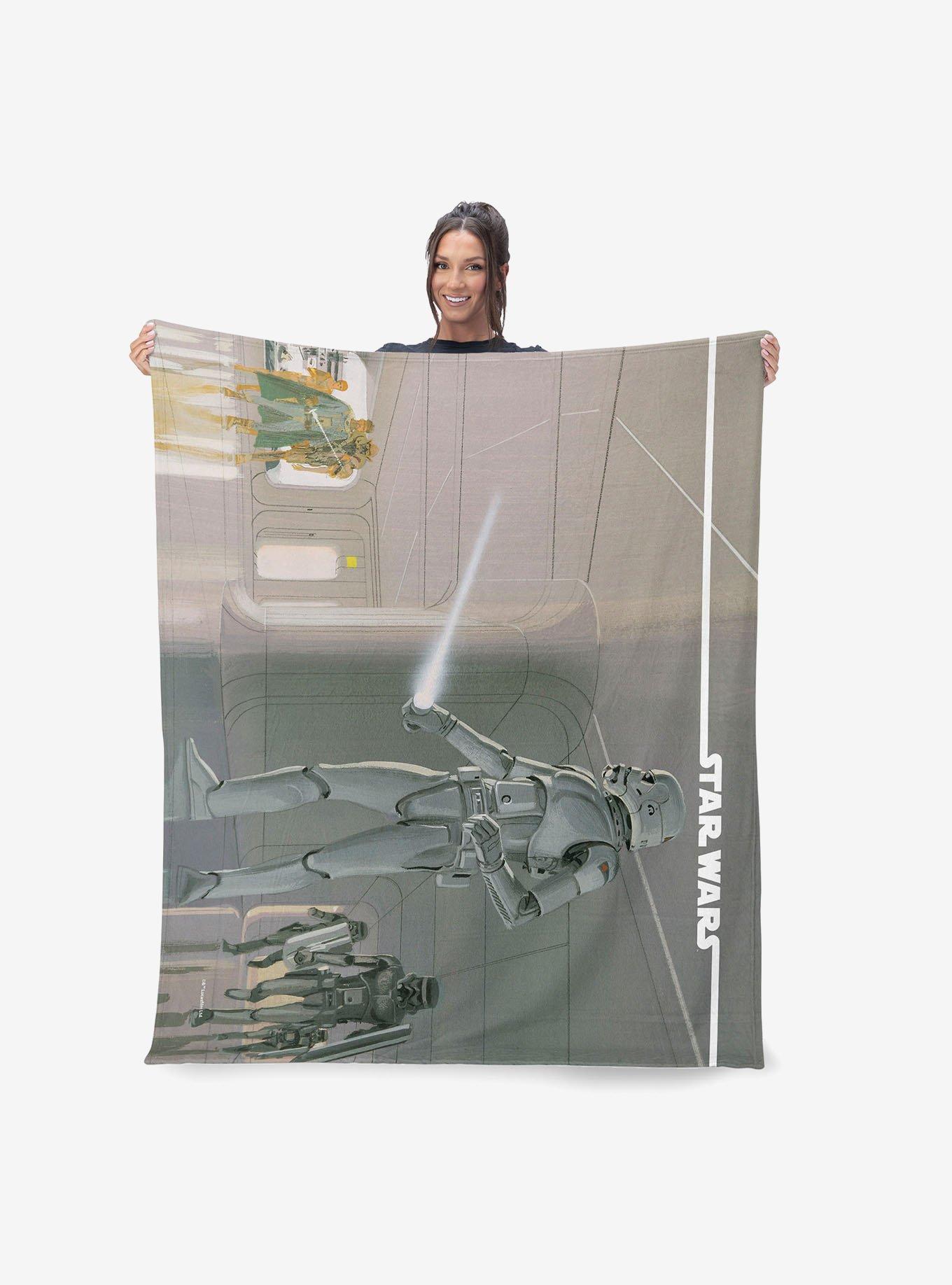 Star Wars Classic Concepts Stormtrooper 40x50" Silk Touch Throw Blanket, , alternate