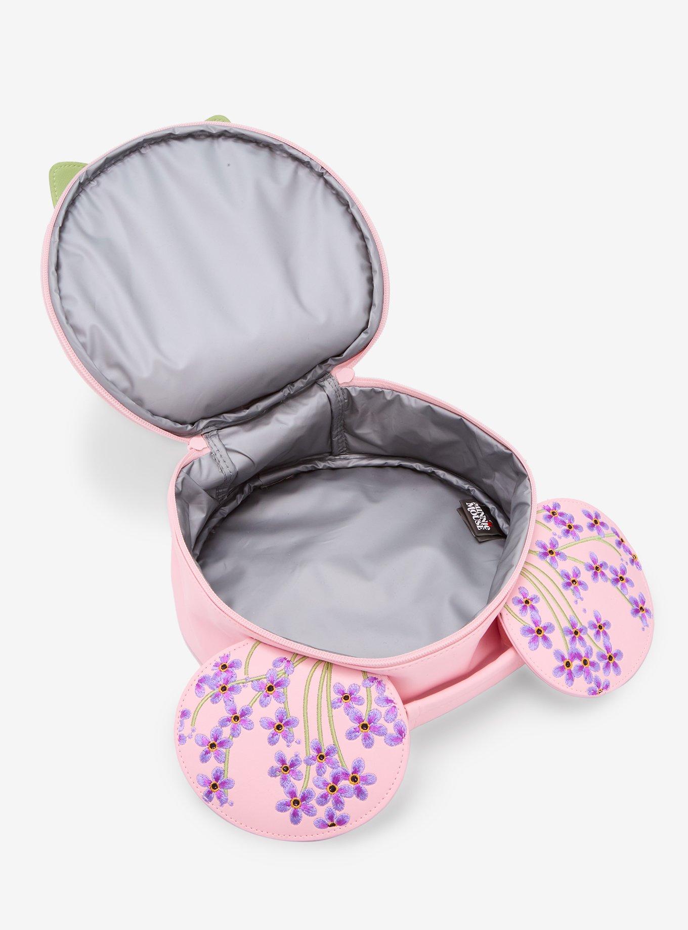 Disney Minnie Mouse Floral Ears Figural Lunch Bag - BoxLunch Exclusive, , alternate