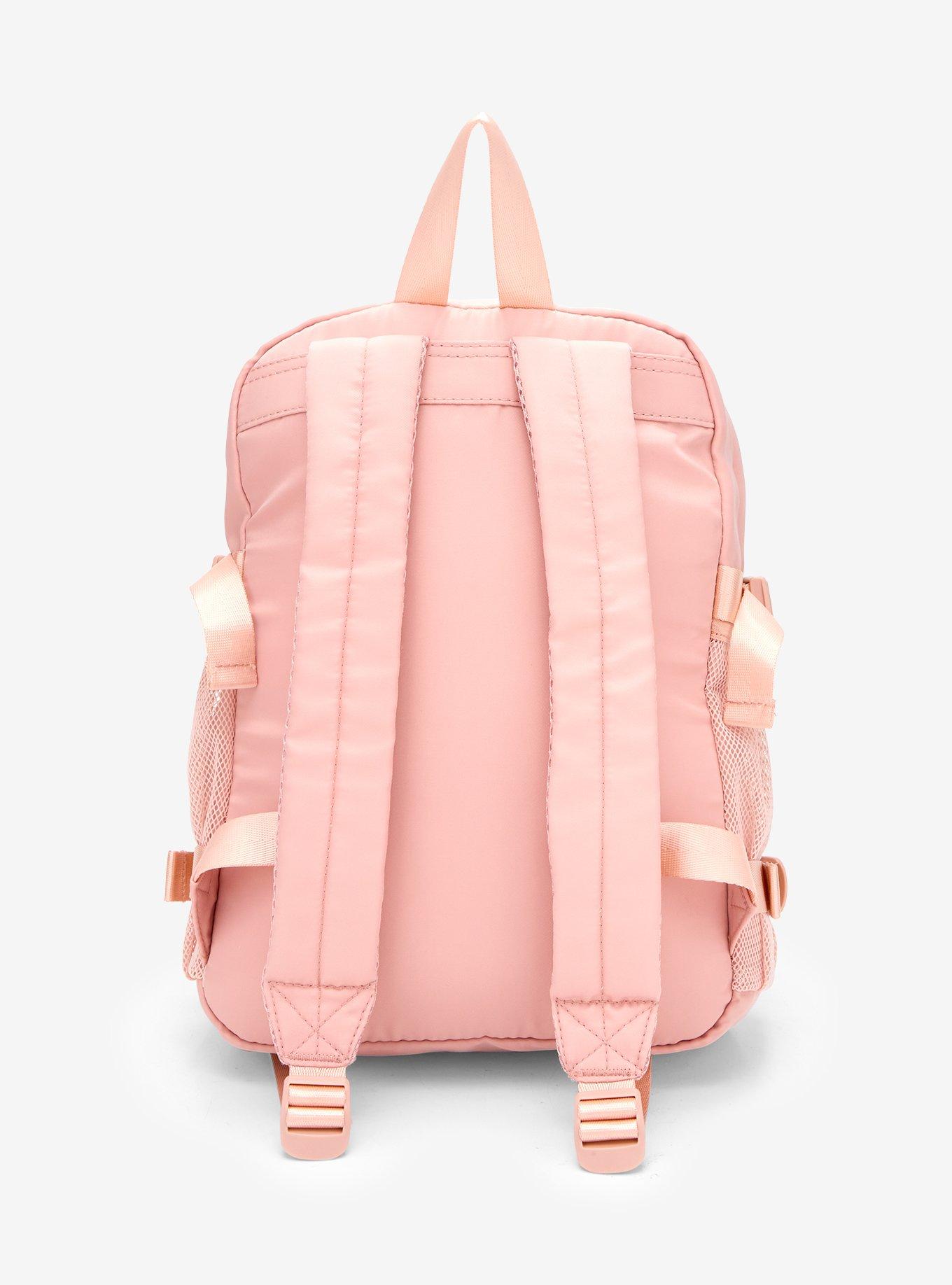 Disney Minnie Mouse Floral Blush Multi-Pocket Backpack — BoxLunch Exclusive, , alternate