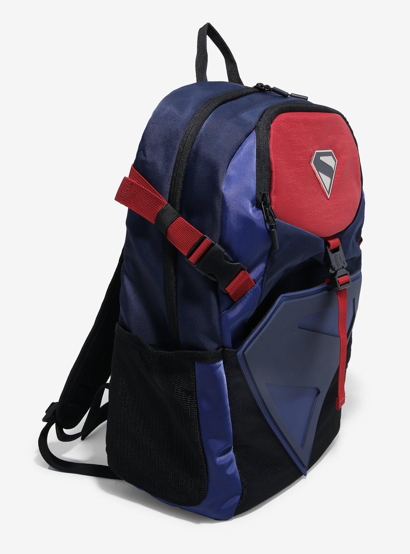 DC Comics Superman Logo Backpack - BoxLunch Exclusive, , alternate