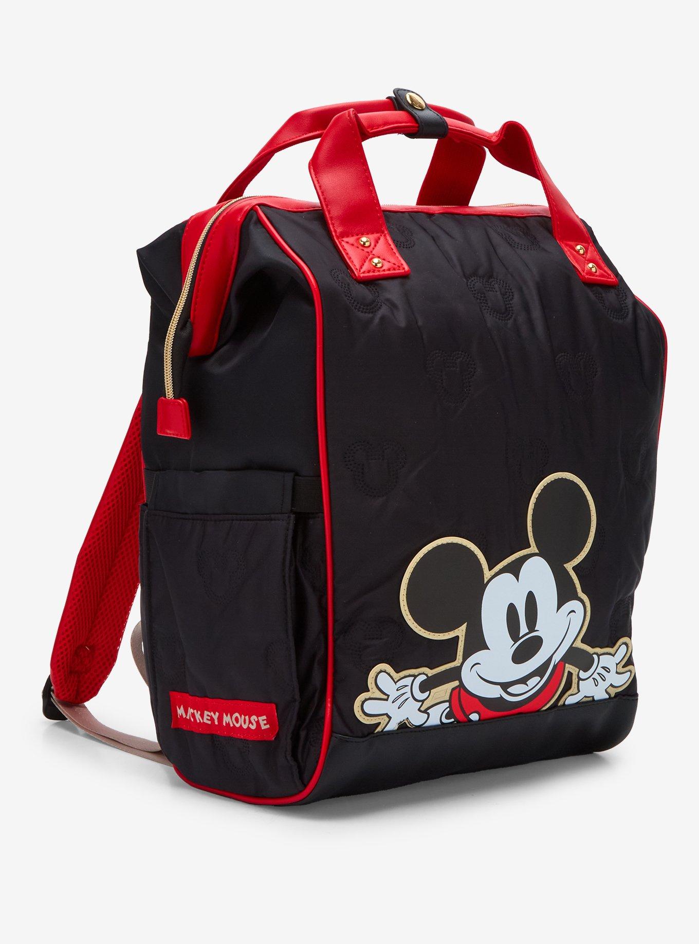 Disney Mickey Mouse Quilted Backpack - BoxLunch Exclusive, , hi-res