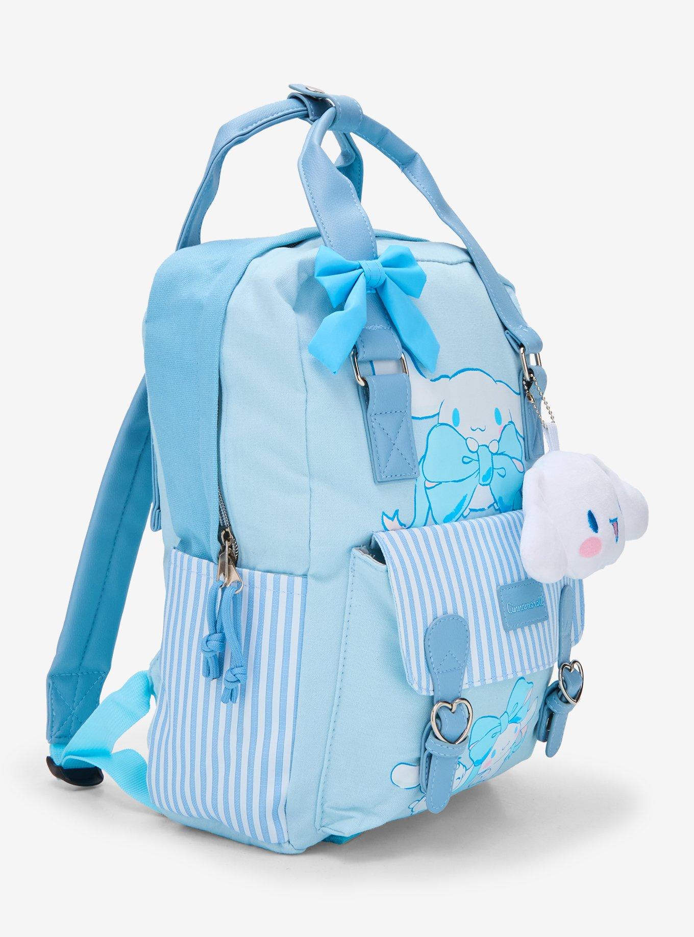 Sanrio Cinnamoroll Bows Backpack with Plush Charm - BoxLunch Exclusive, , hi-res