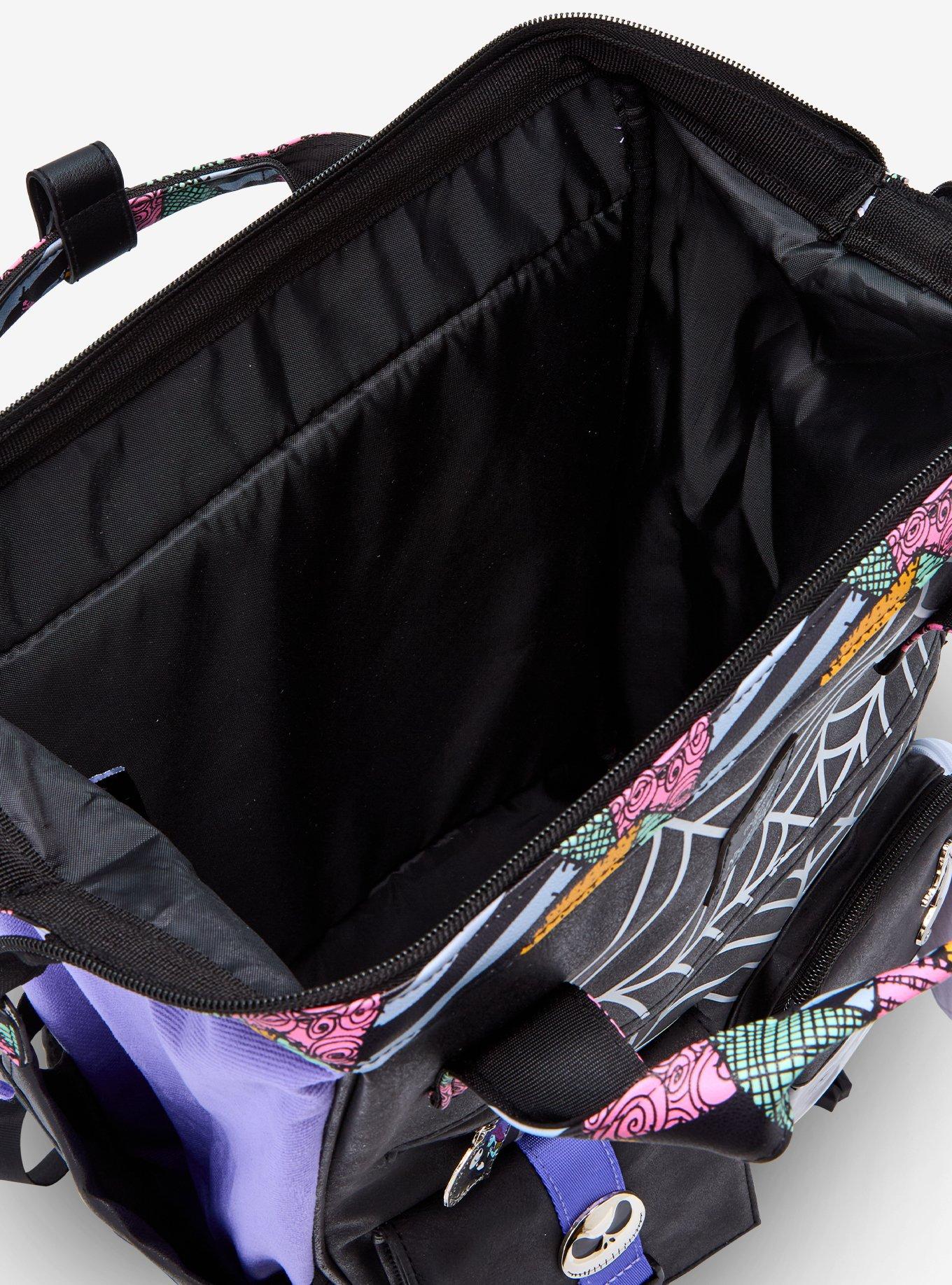 Disney The Nightmare Before Christmas Spiderweb Multi-Pocket Backpack With Jack Skellington Plush &mdash; BoxLunch Exclusive, , alternate