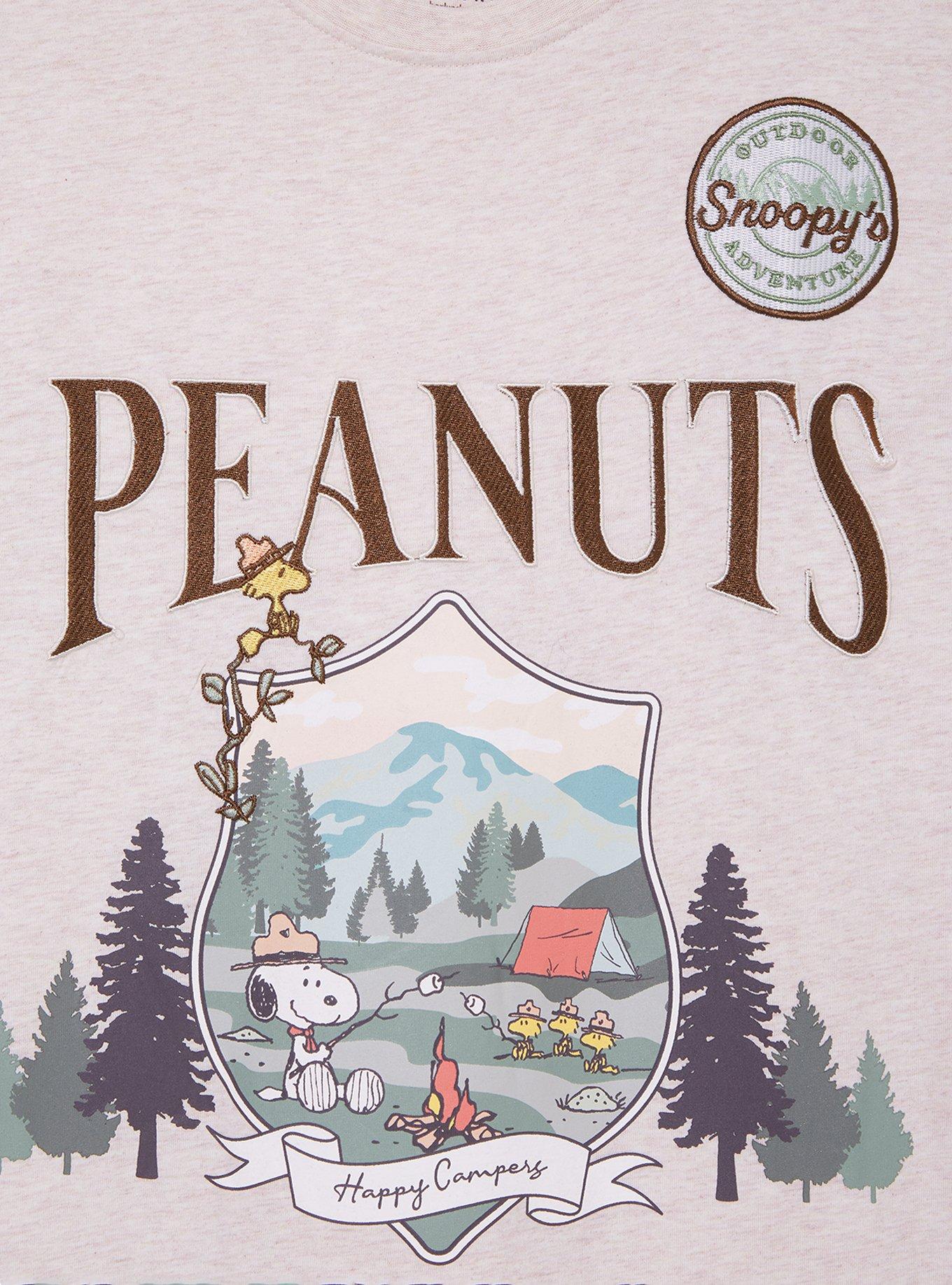 Peanuts Snoopy Beagle Scouts Contrast T-Shirt — BoxLunch Exclusive