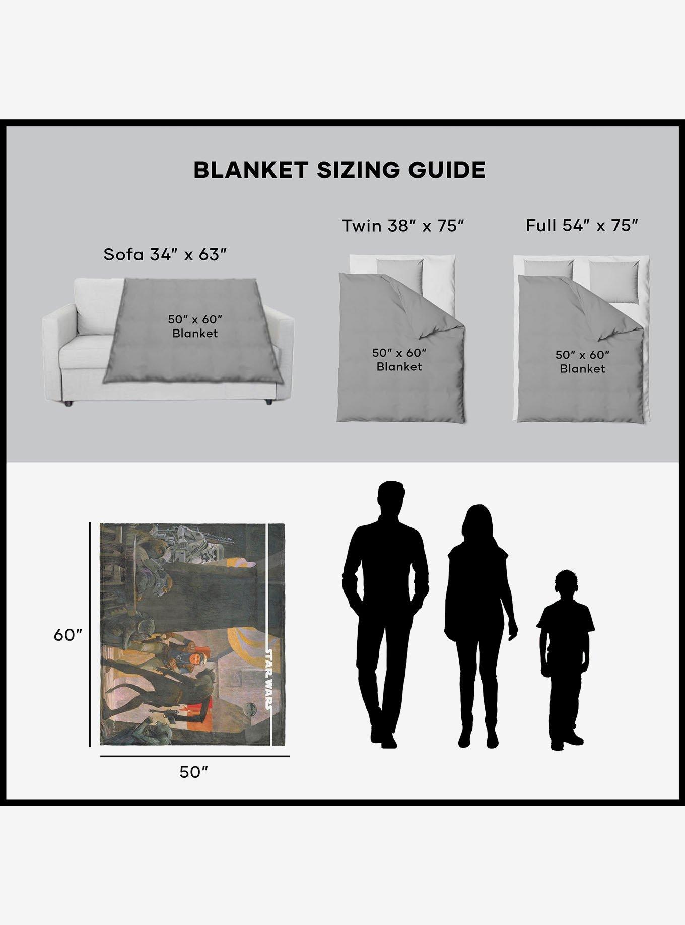 Star Wars Classic Concepts Scum & Villainy 50x60" Silk Touch Throw Blanket, , alternate