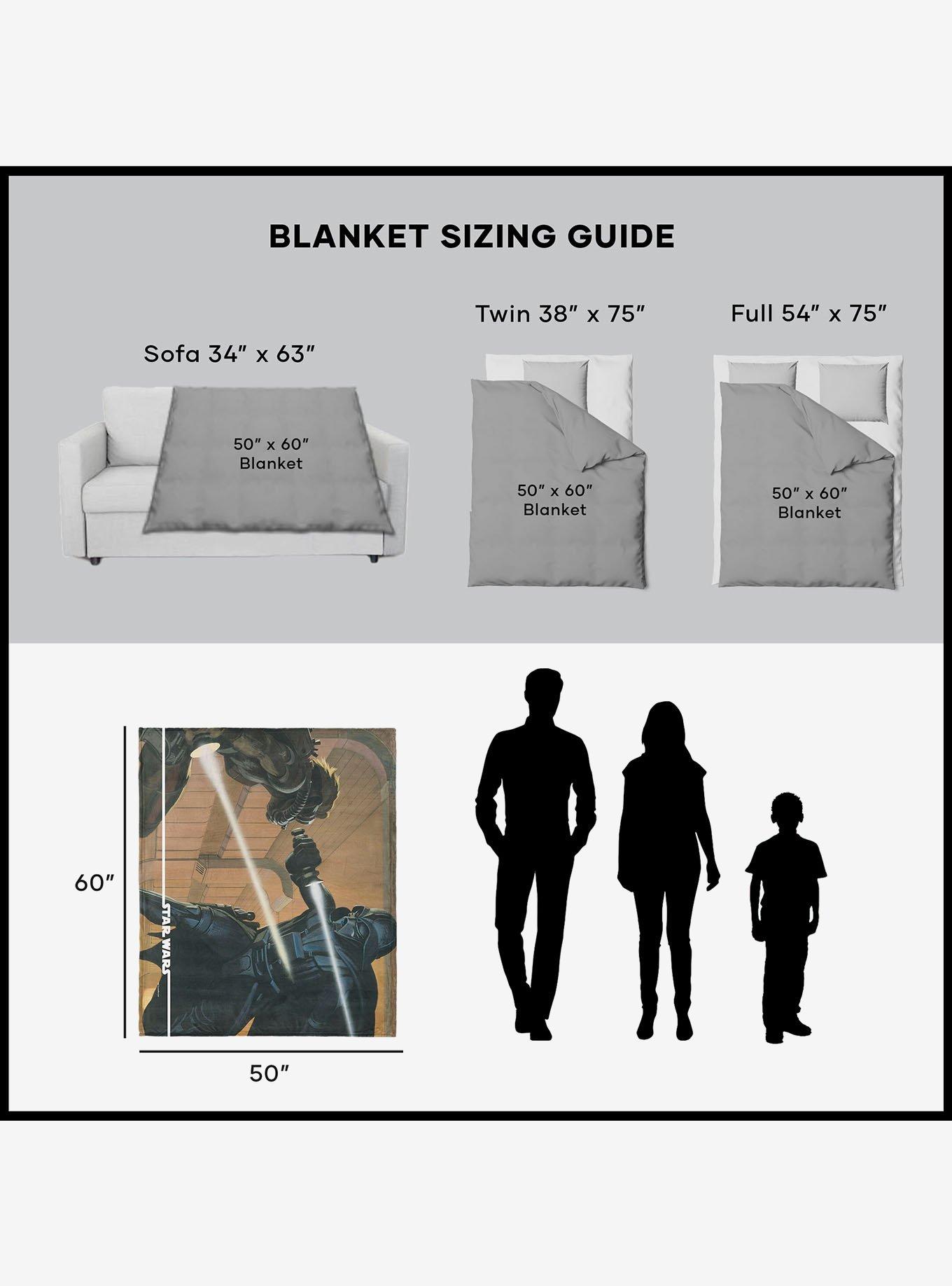 Star Wars Classic Concepts Darth Vader 50x60" Silk Touch Throw Blanket, , alternate