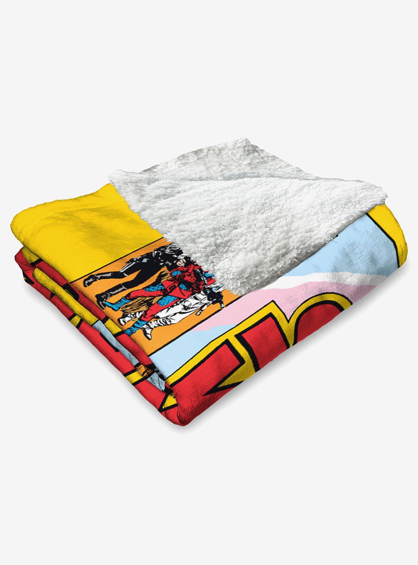 Star Wars Classic Comic Books Ewok Silk Touch Sherpa Throw Blanket, , alternate