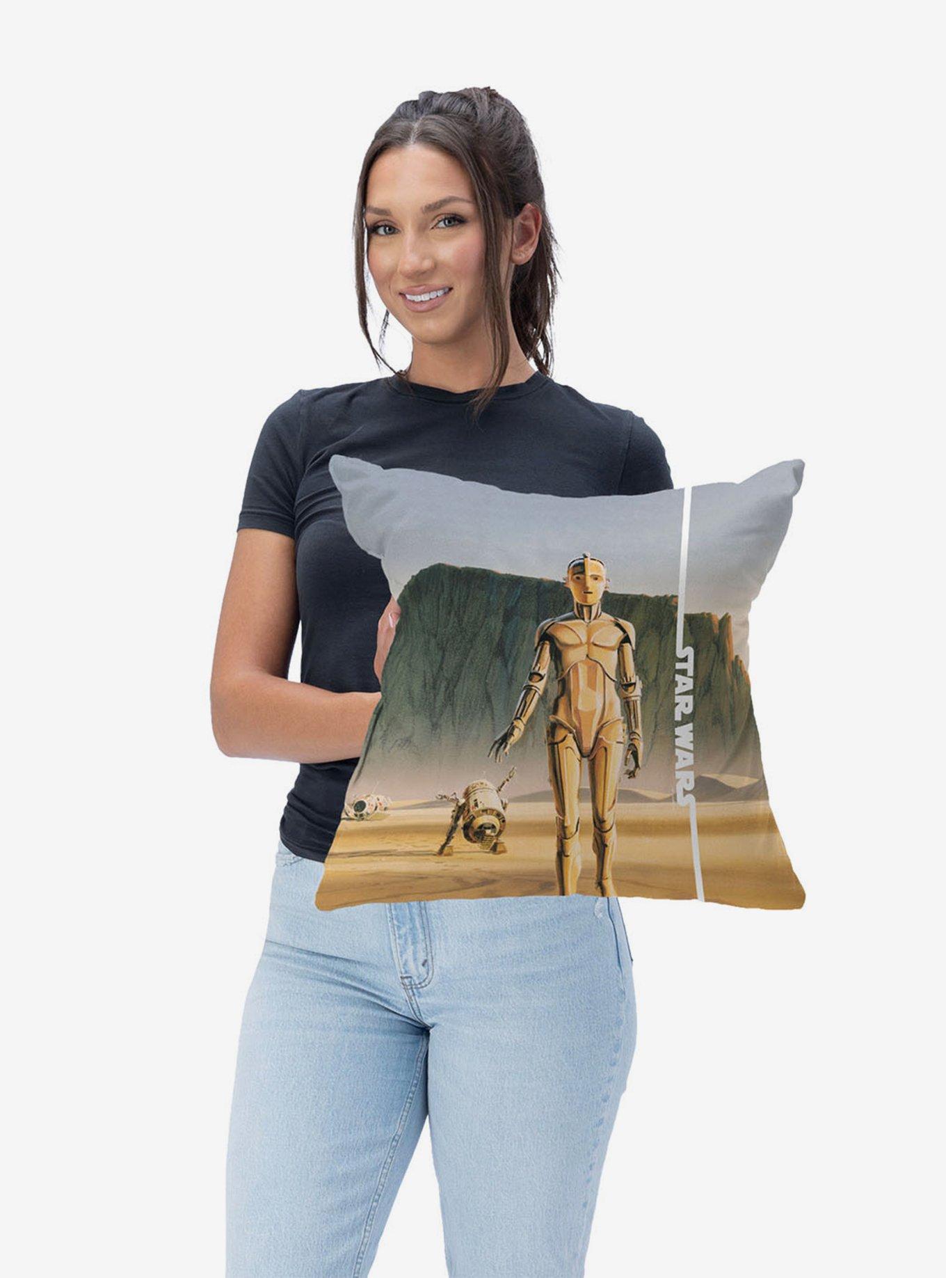 Star Wars Classic Concepts R2-D2 & C-3PO Throw Pillow, , hi-res