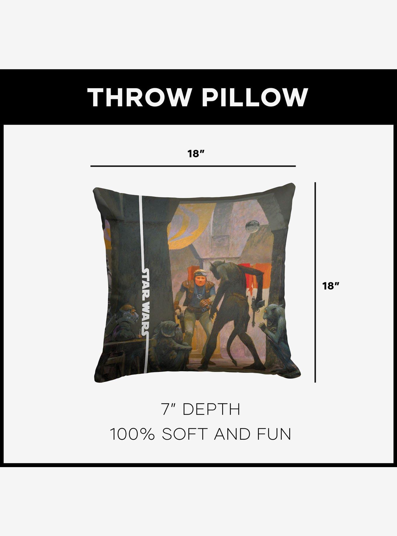 Star Wars Classic Concepts Scum & Villainy Throw Pillow, , alternate