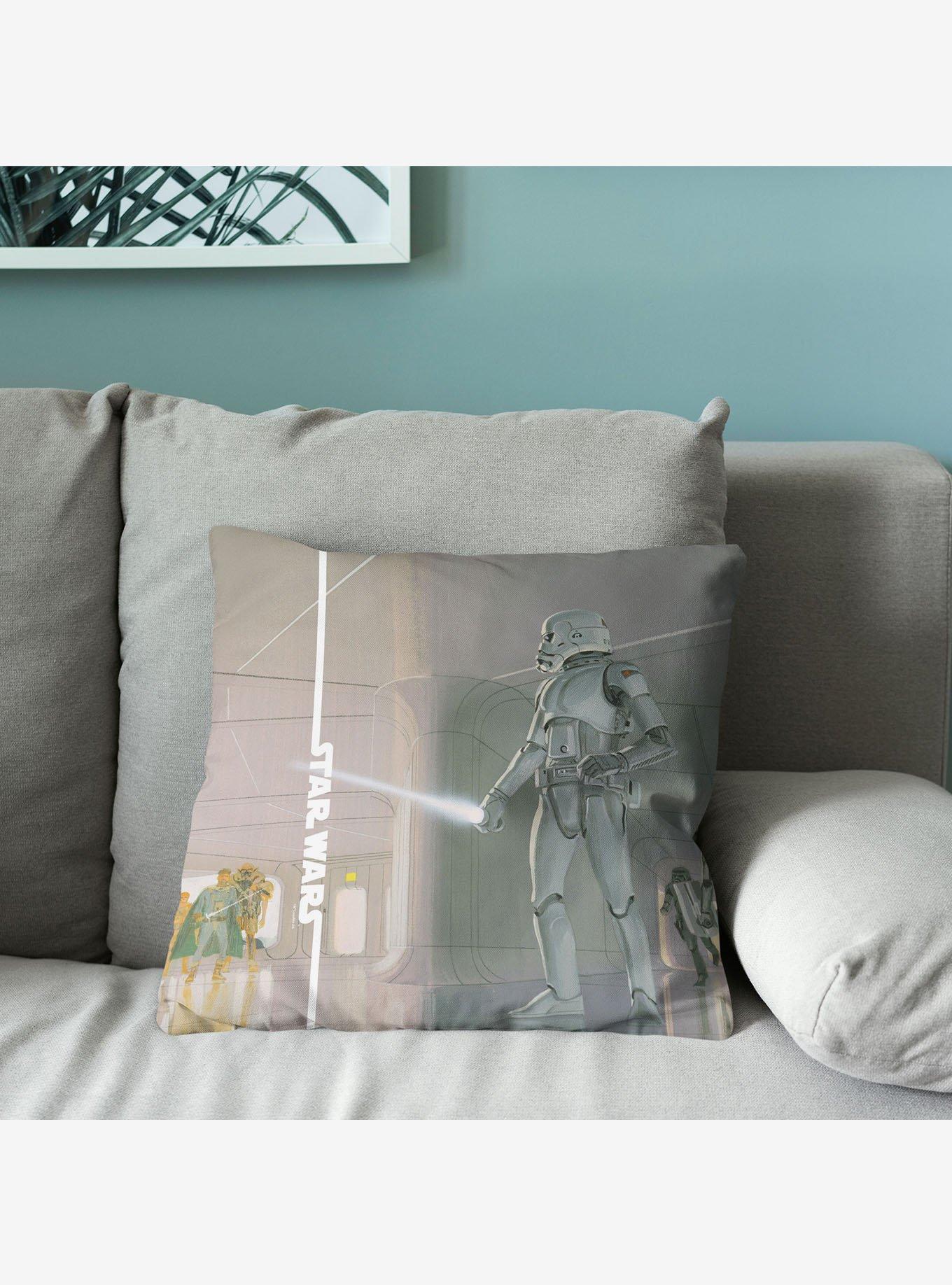 Star Wars Classic Concepts Stormtrooper Throw Pillow, , alternate