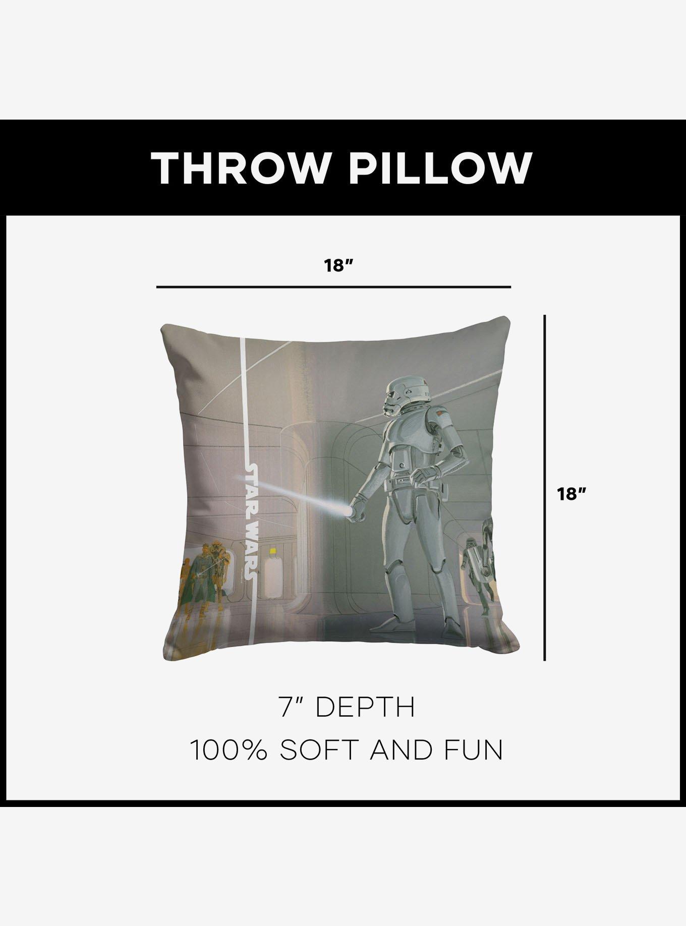Star Wars Classic Concepts Stormtrooper Throw Pillow, , alternate