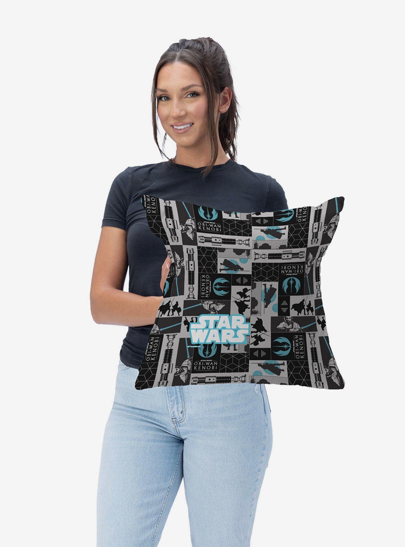 Star Wars Obi-Wan Patterns Throw Pillow, , hi-res