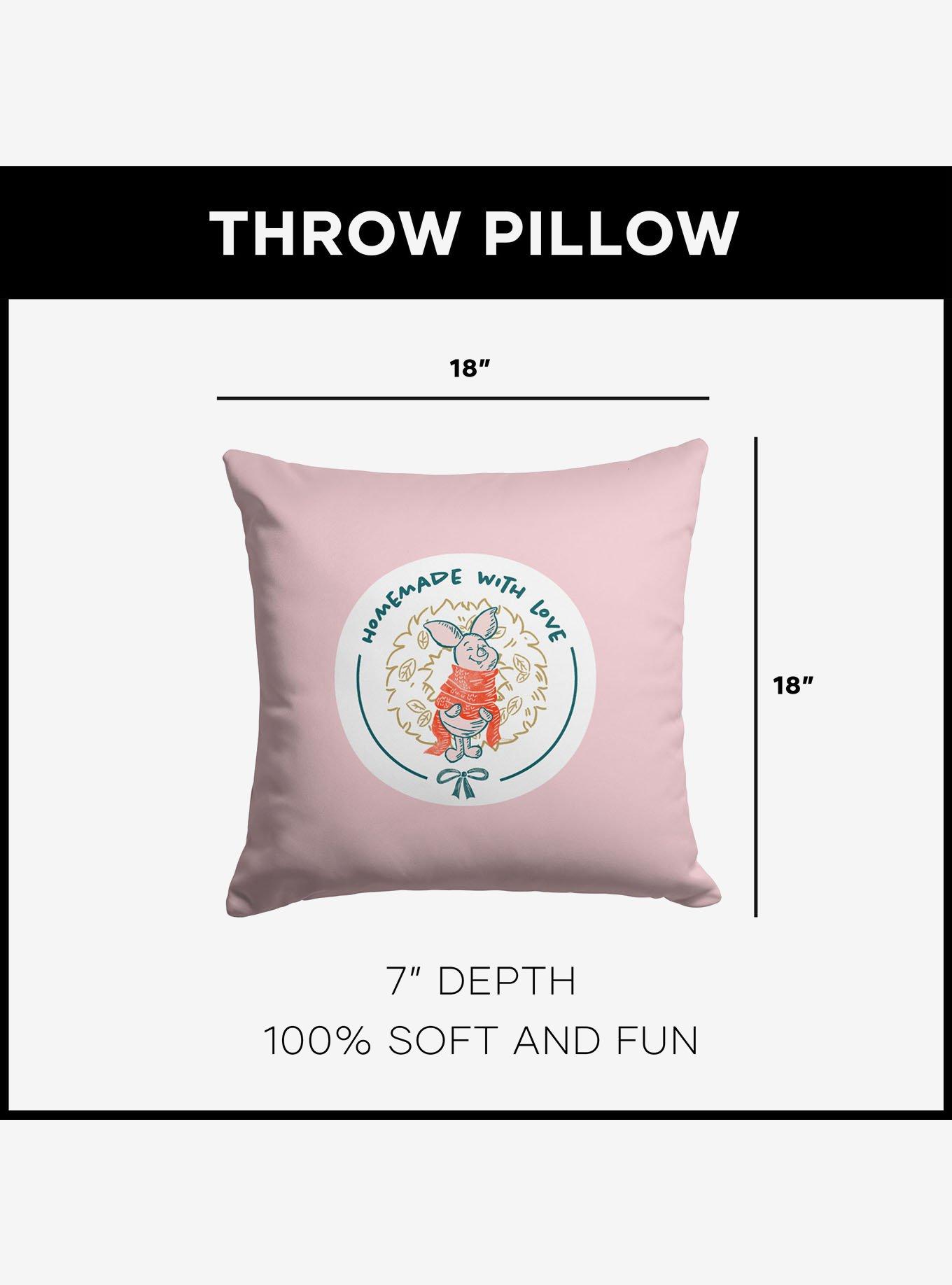 Disney Winnie the Pooh Homemade With Love Throw Pillow, , alternate