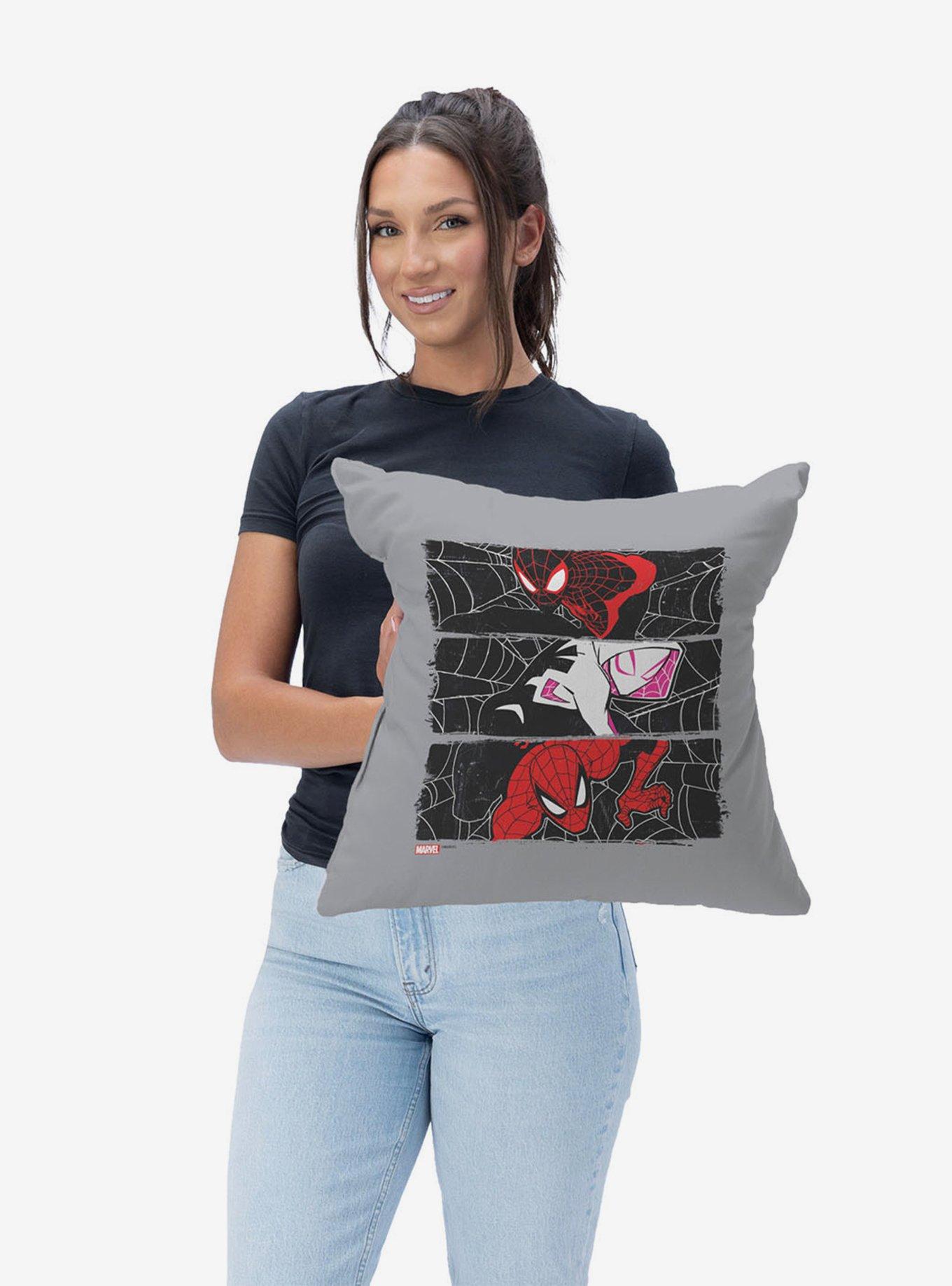 Marvel Spider-Man Web Climbing Throw Pillow, , hi-res