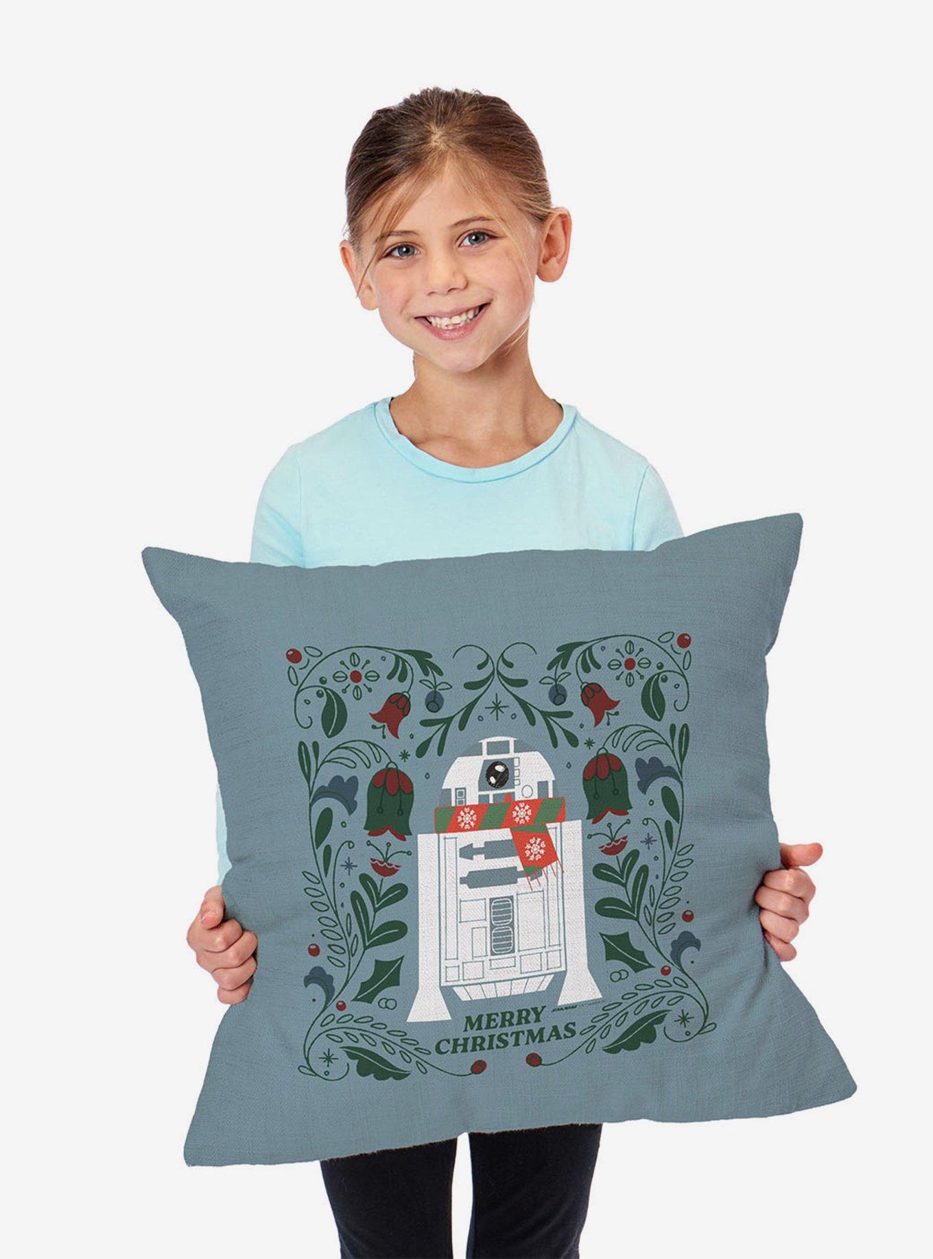 Star Wars Classic R2-D2 Christmas Throw Pillow, , alternate