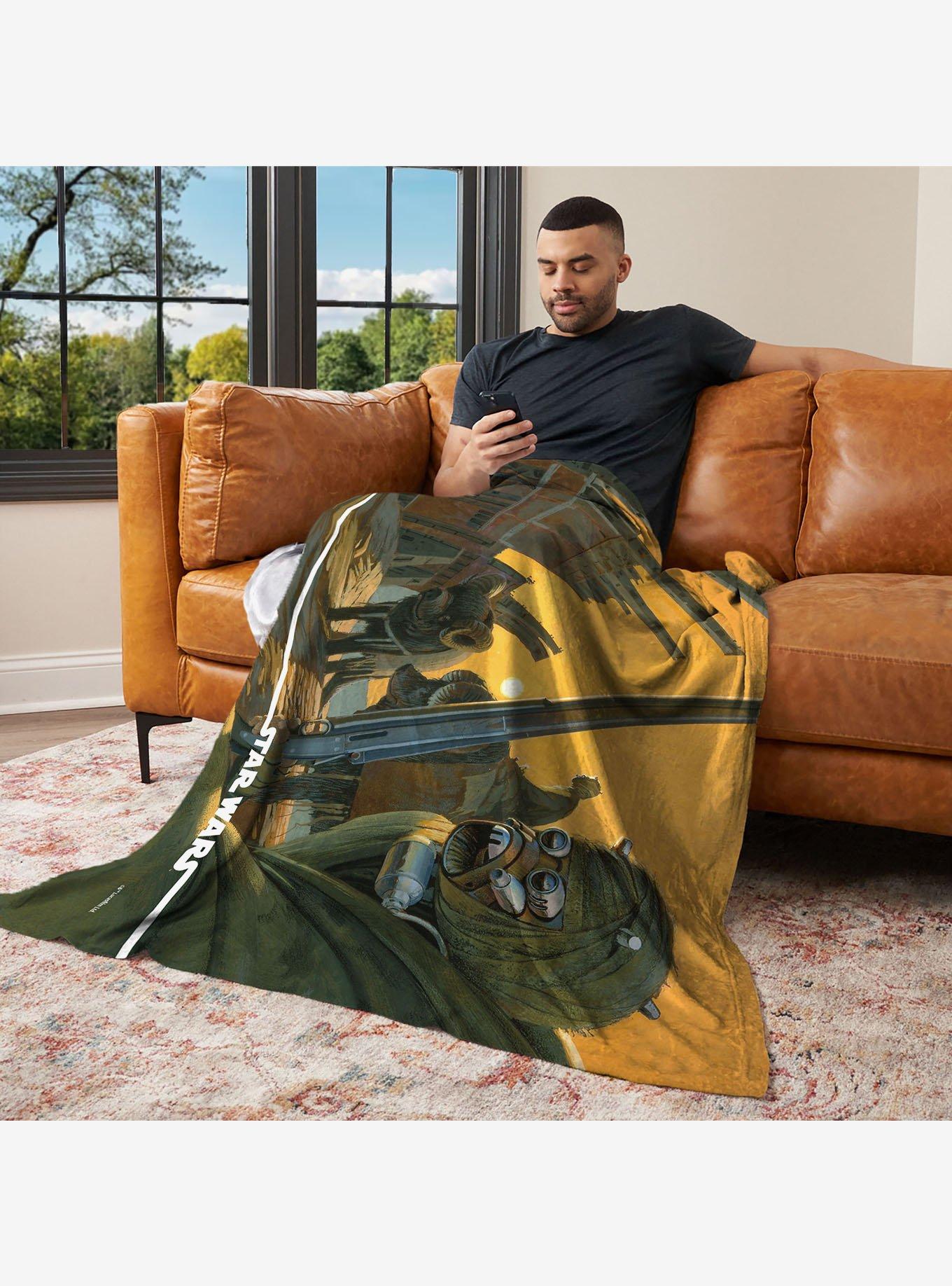Star Wars Classic Concepts Tusken Raiders 40x50" Silk Touch Throw Blanket, , alternate