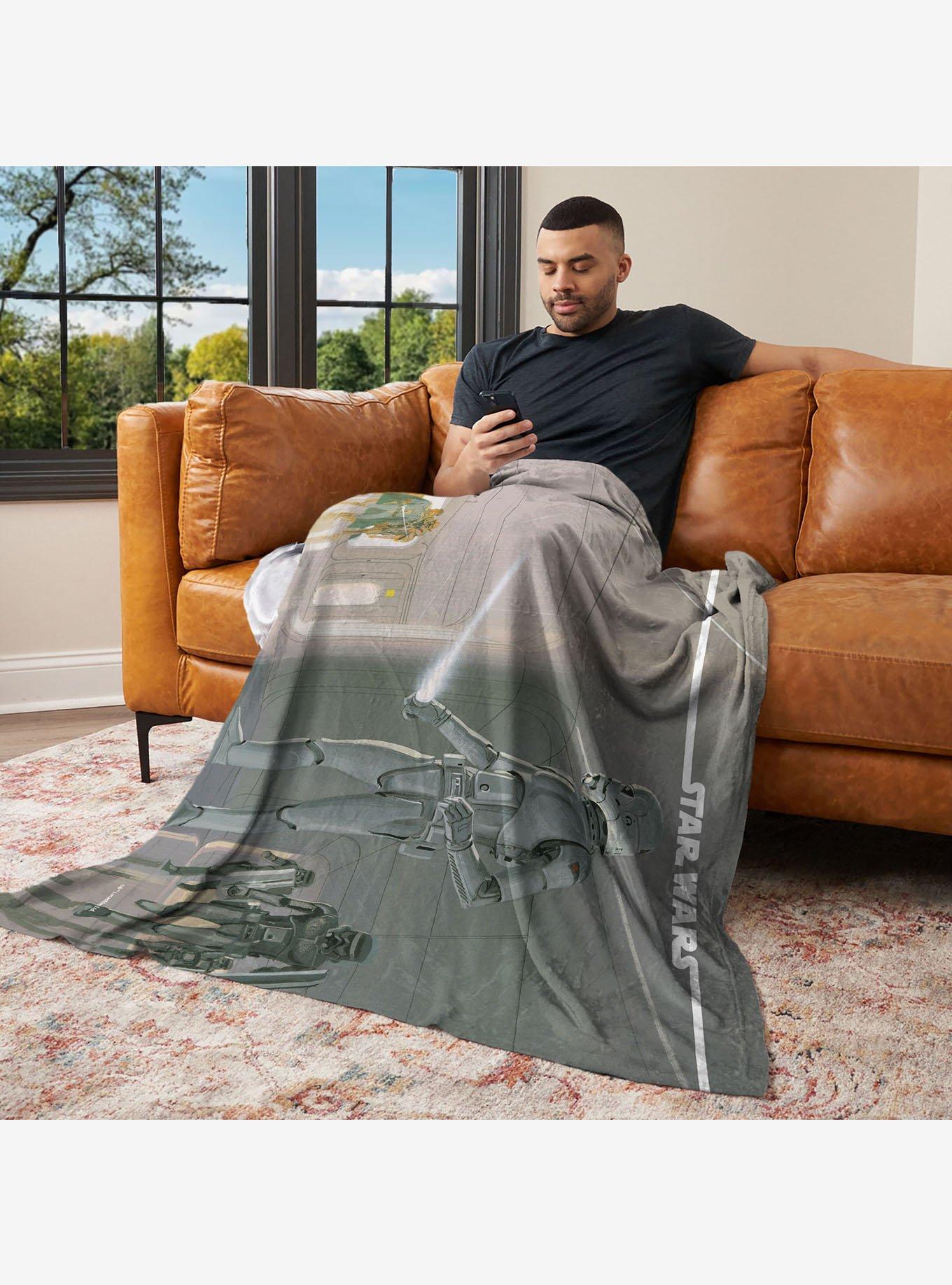 Star Wars Classic Concepts Stormtrooper 40x50" Silk Touch Throw Blanket, , alternate