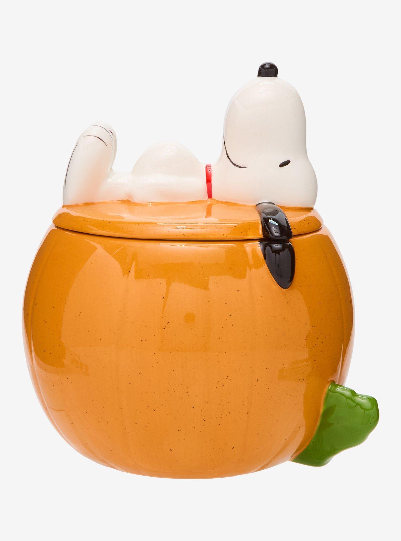 Peanuts Snoopy Jack-o-Lantern Cookie Jar — BoxLunch Exclusive, , alternate