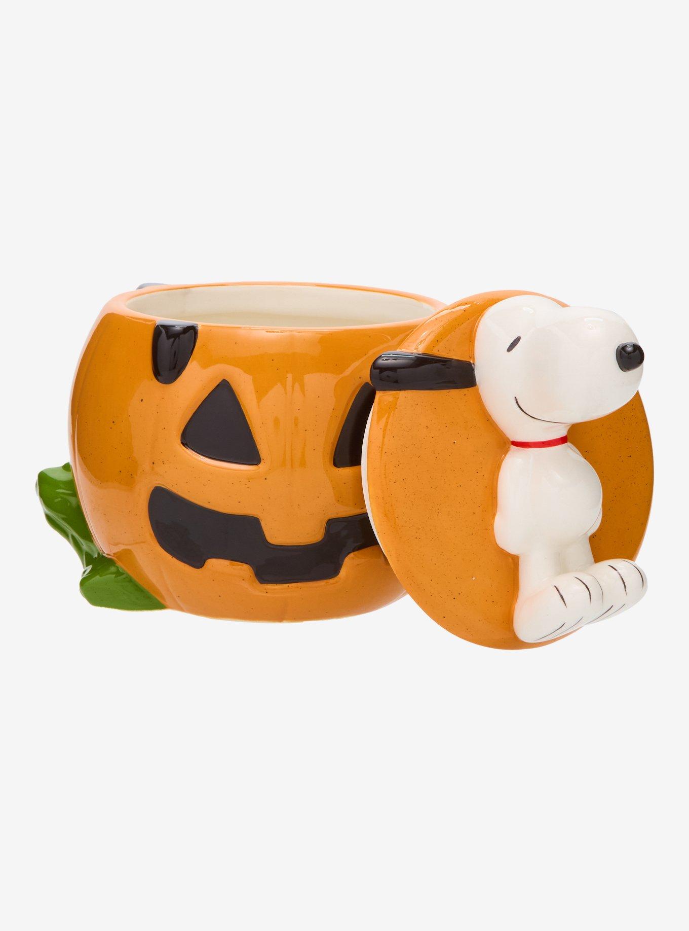Peanuts Snoopy Jack-o-Lantern Cookie Jar — BoxLunch Exclusive, , alternate
