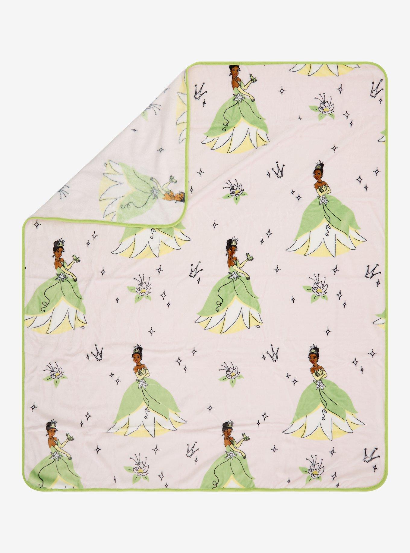 Disney The Princess and the Frog Tiana Allover Print Throw — BoxLunch Exclusive, , hi-res