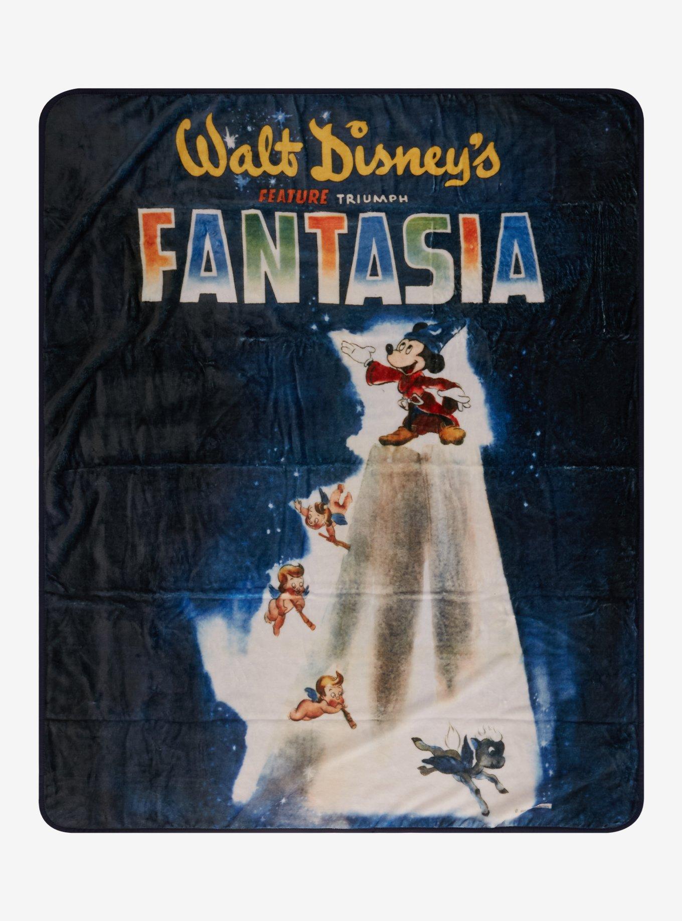 Disney Fantasia Vintage Poster Throw — BoxLunch Exclusive, , hi-res