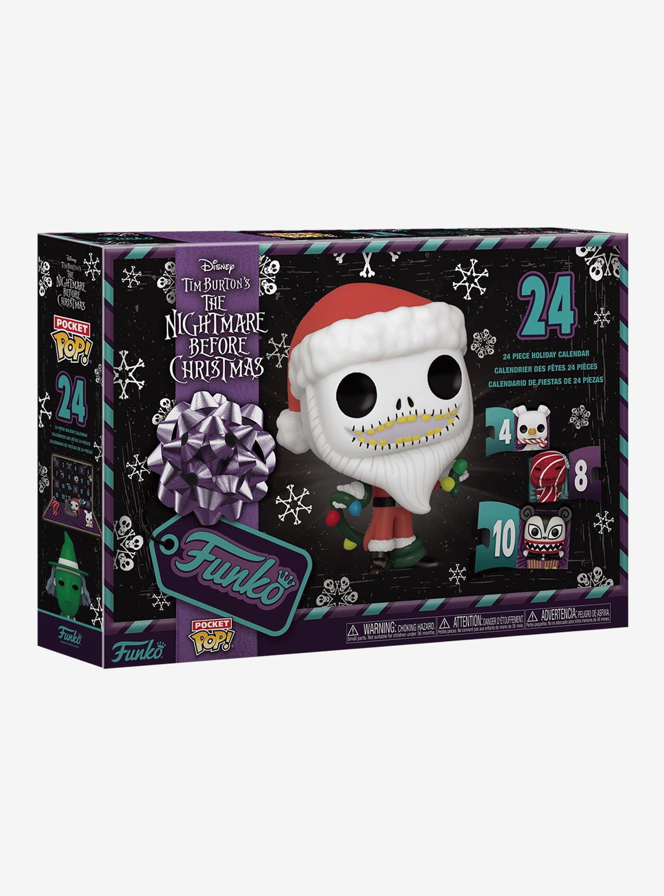 Funko The Nightmare Before Christmas Pocket Pop! 24 Day Countdown Calendar Vinyl Figures, , hi-res