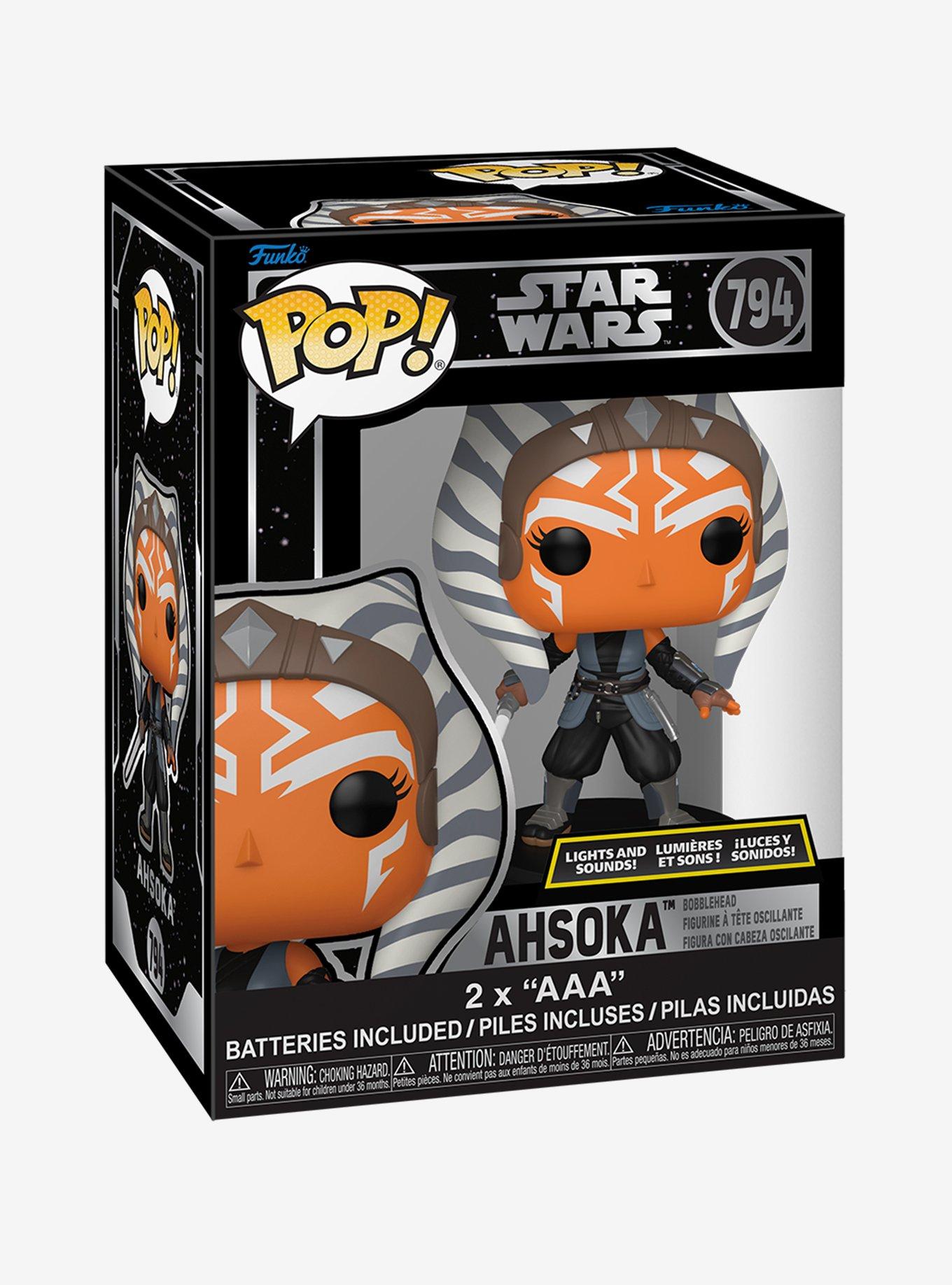 Funko Star Wars Lights And Sounds Pop! Ahsoka Tano Vinyl Bobble-Head Figure, , alternate