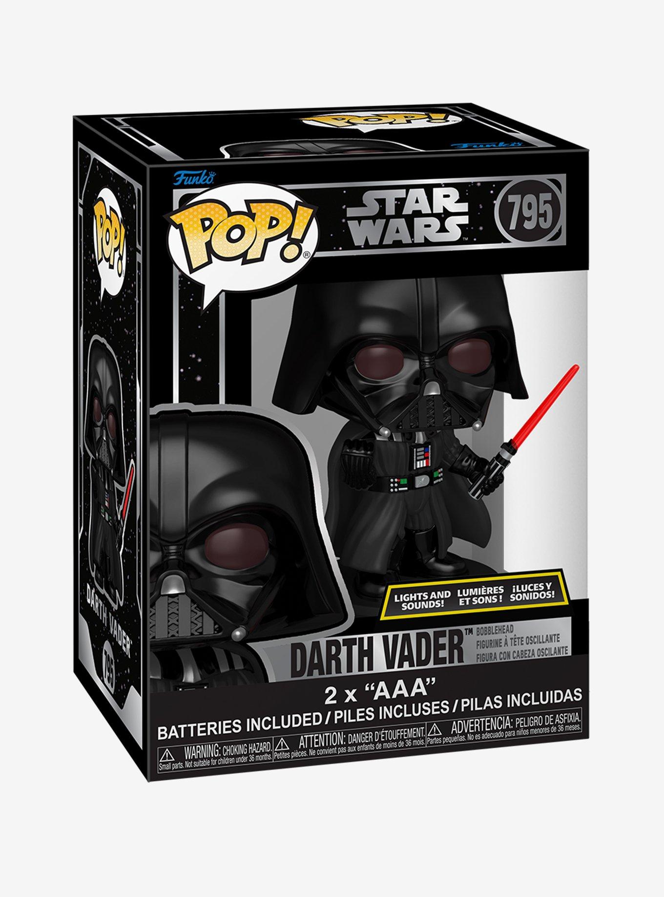 Funko Star Wars Lights & Sounds Pop! Darth Vader Vinyl Bobble-Head, , alternate