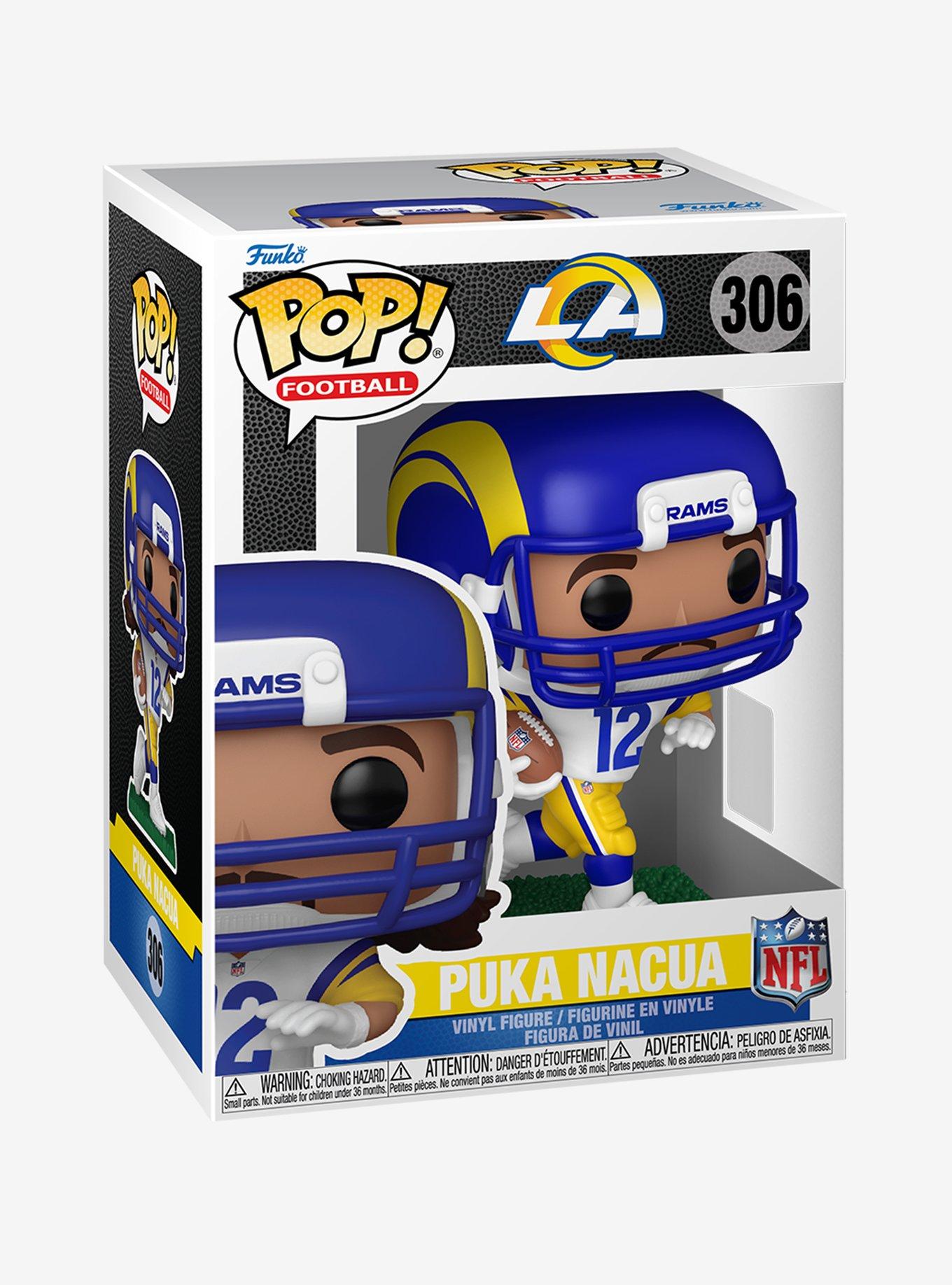 Funko NFL Los Angeles Rams Pop! Football Puka Nacua Vinyl Figure, , hi-res