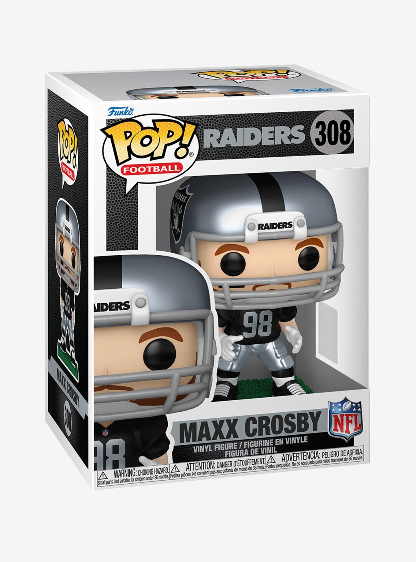 Funko NFL Las Vegas Raiders Pop! Football Maxx Crosby Vinyl Figure, , hi-res