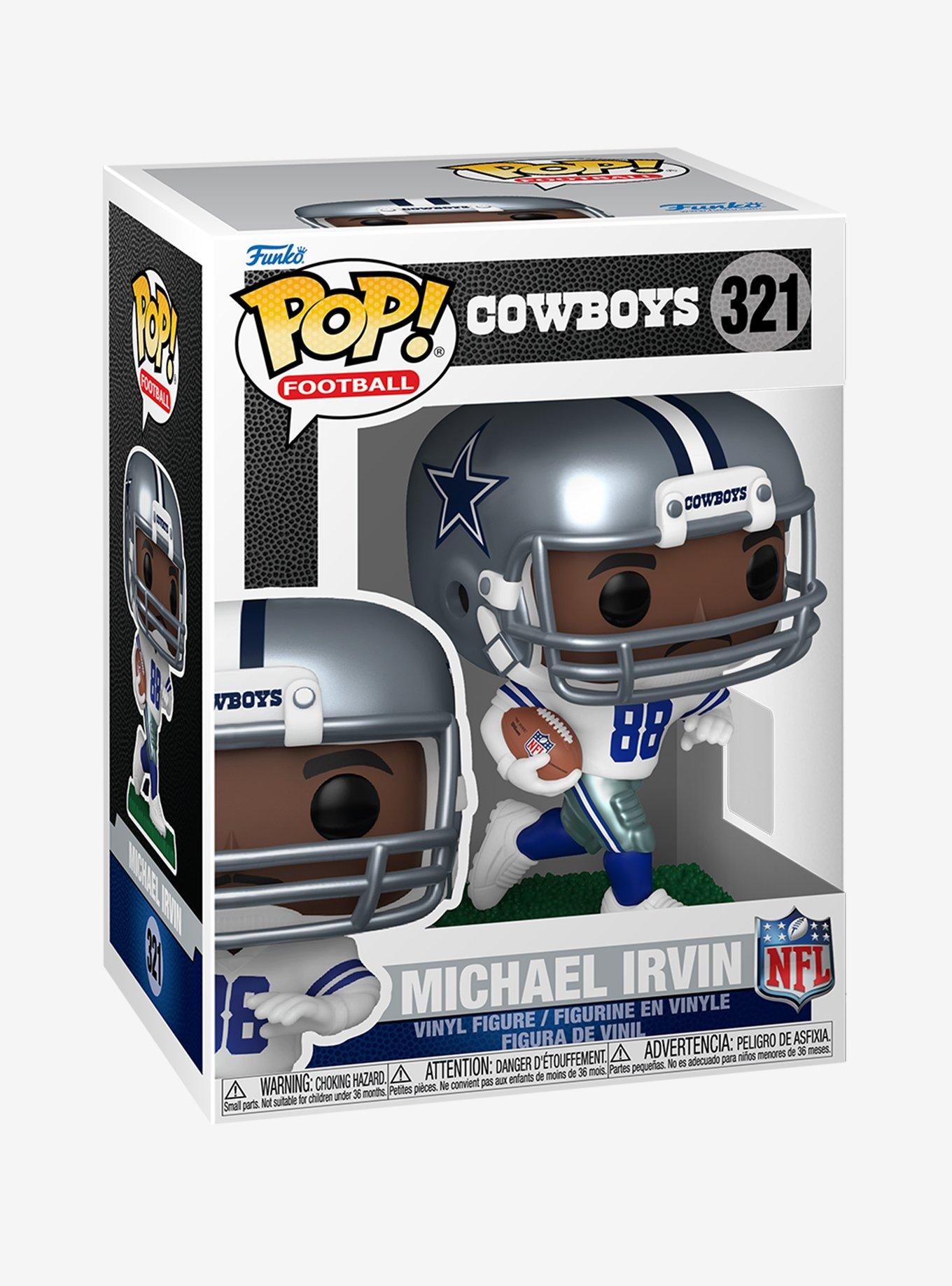 Funko NFL Dallas Cowboys Pop! Football Michael Irvin Vinyl Figure, , hi-res