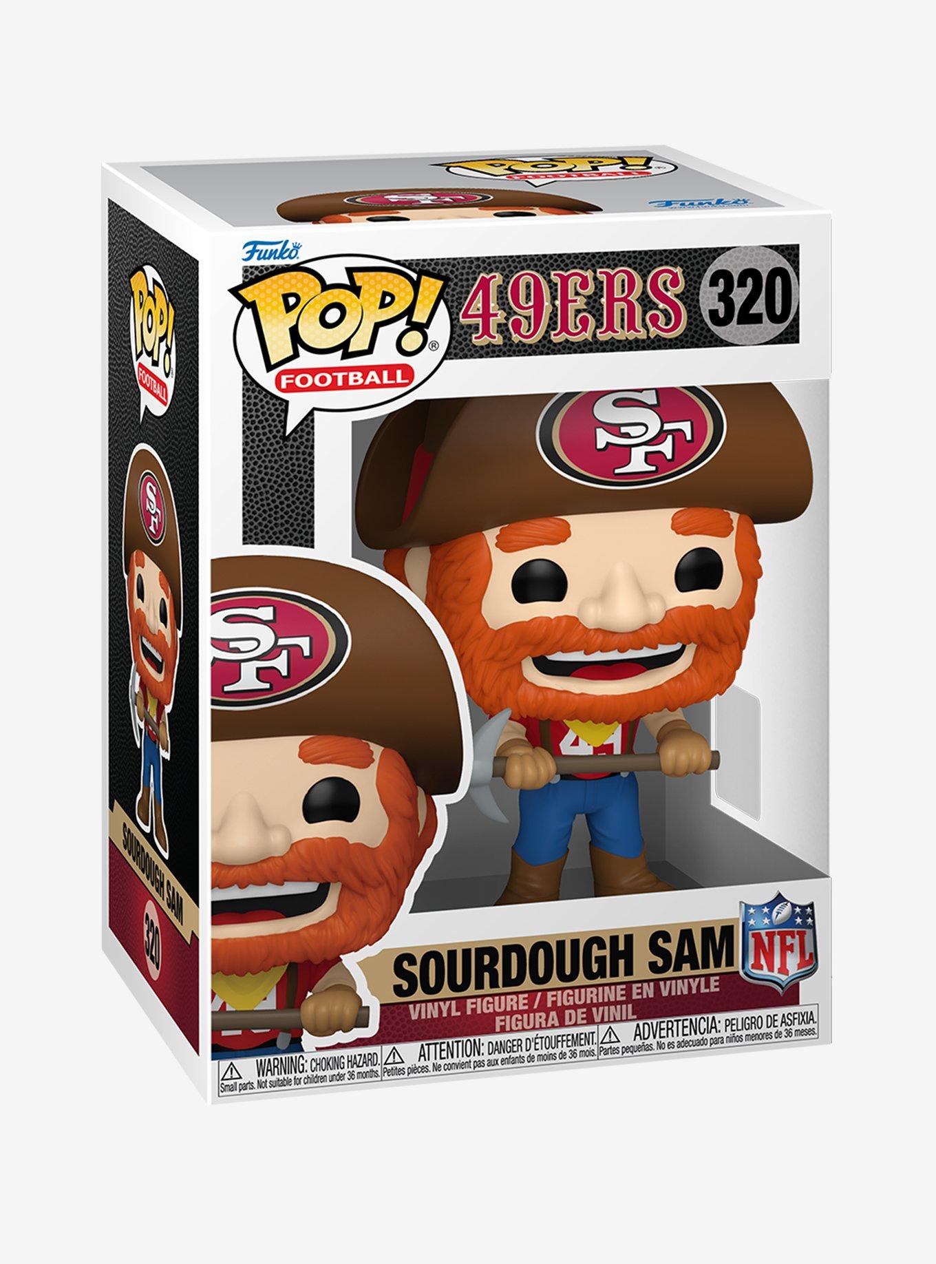 Funko NFL San Francisco 49ers Pop! Football Sourdough Sam Vinyl Figure, , hi-res