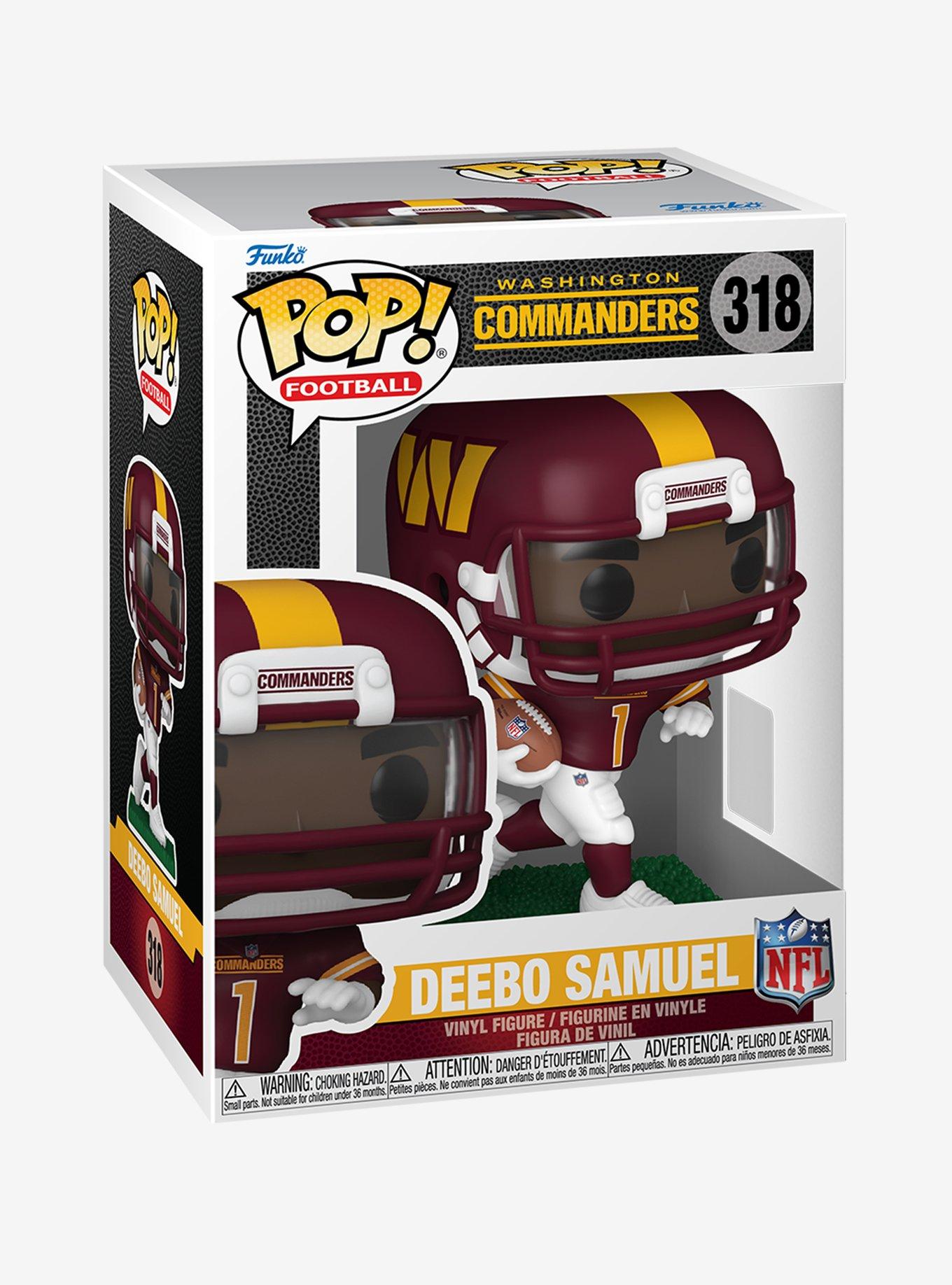 Funko NFL Washington Commanders Pop! Football Deebo Samuel Vinyl Figure, , hi-res