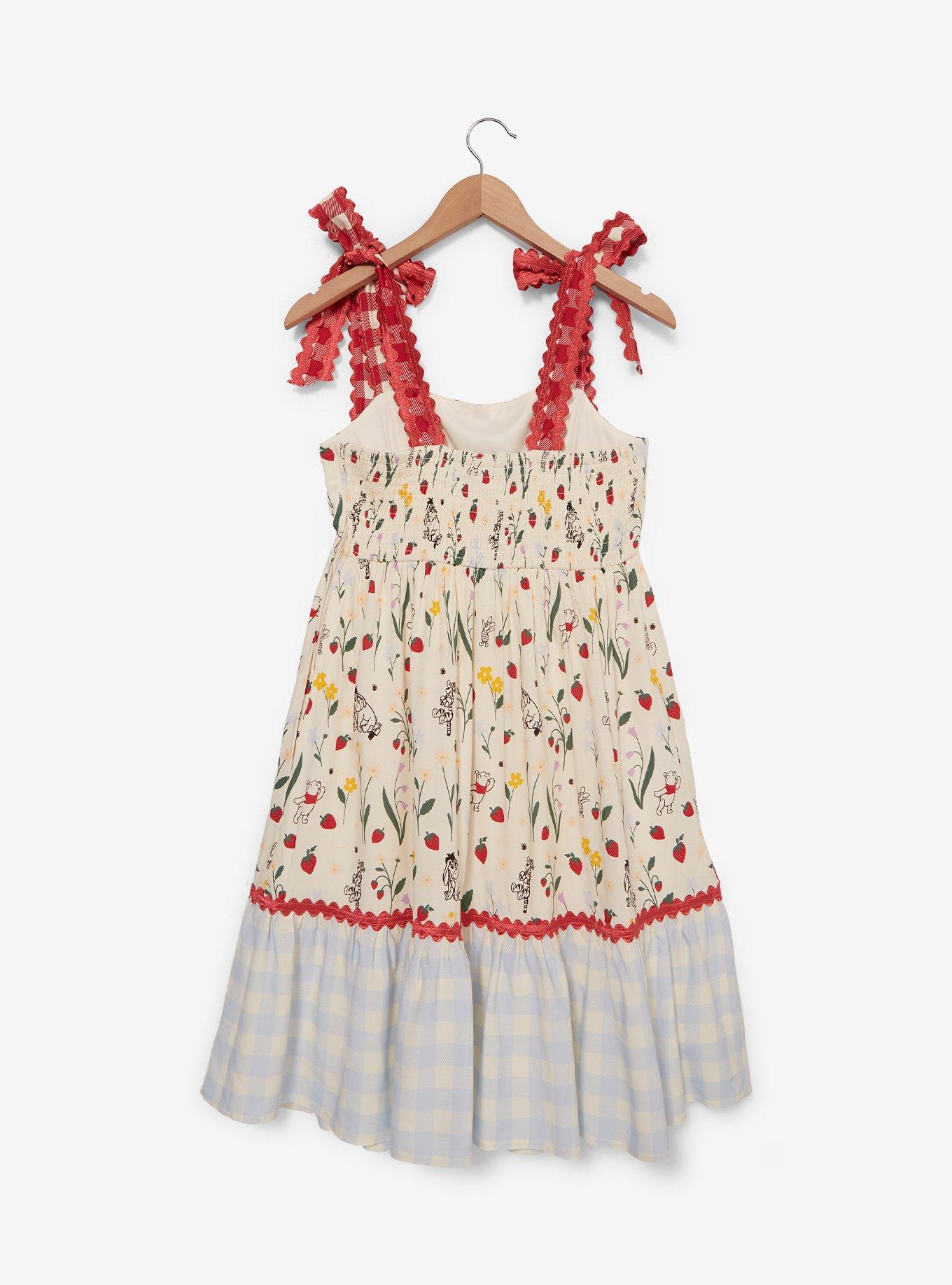 Her Universe Disney Winnie the Pooh Strawberry Tie Dress, , hi-res