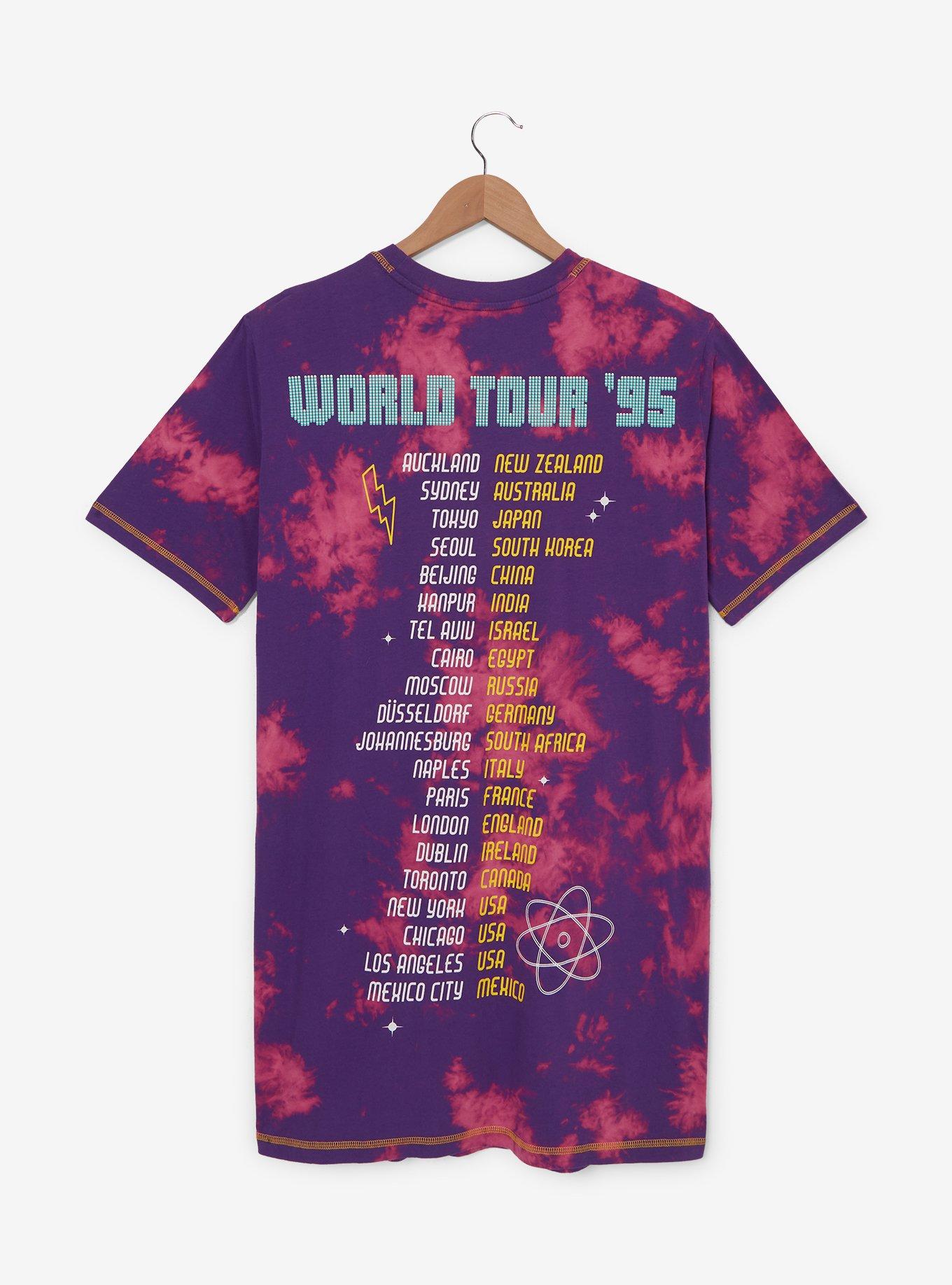Disney A Goofy Movie Powerline Tie-Dye T-Shirt Dress, , hi-res