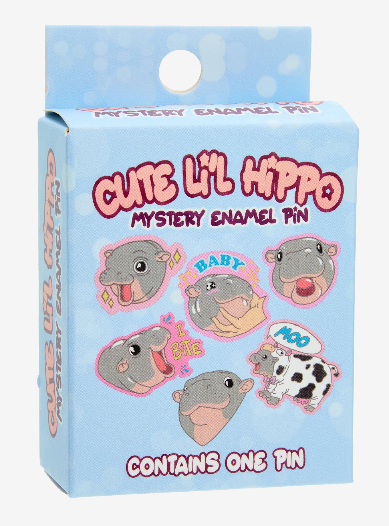 Cute Li'l Hippo Blind Box Enamel Pin &mdash; BoxLunch Exclusive, , alternate