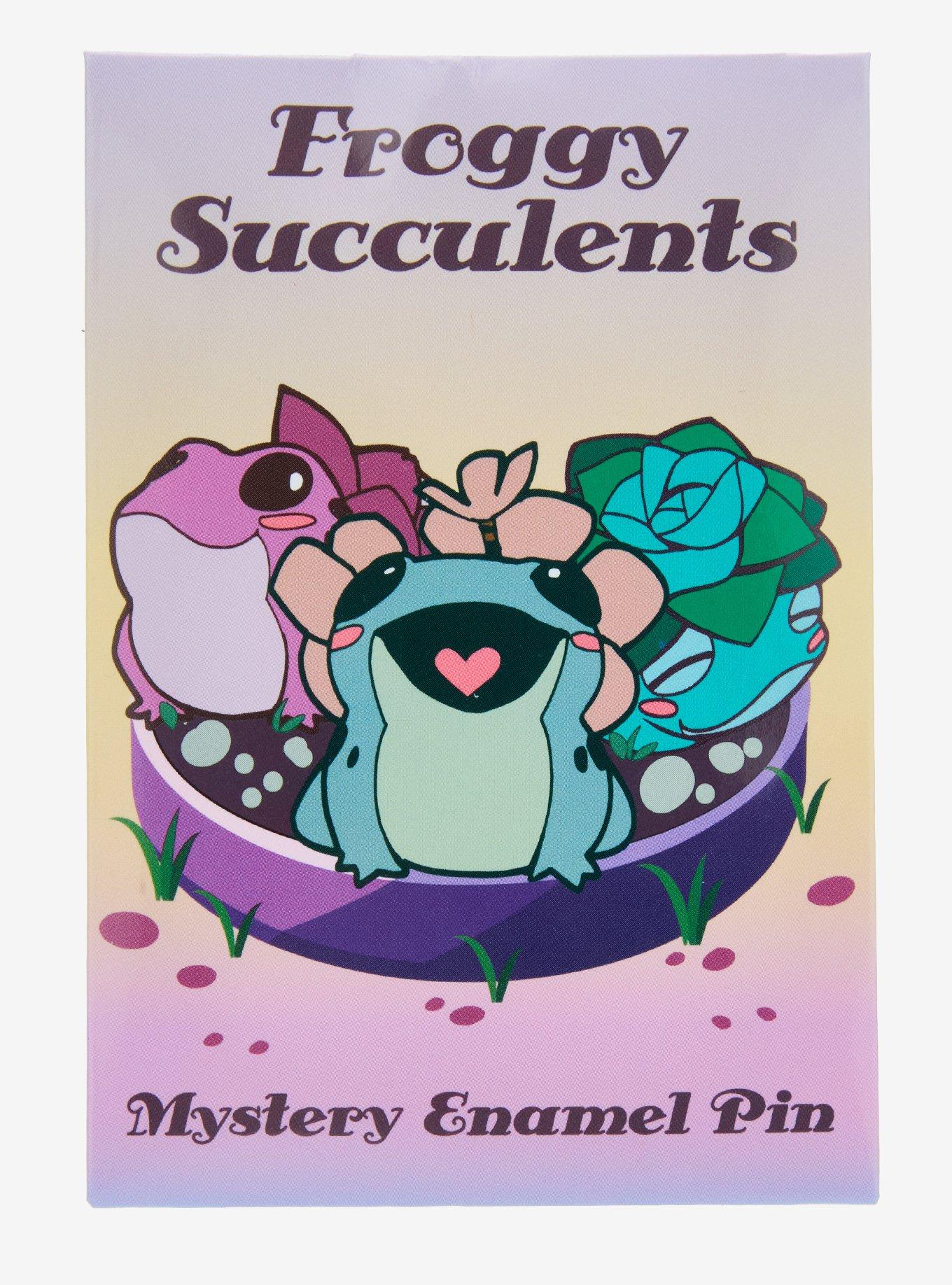 Succulent Frog Blind Box Enamel Pin &mdash; BoxLunch Exclusive, , alternate