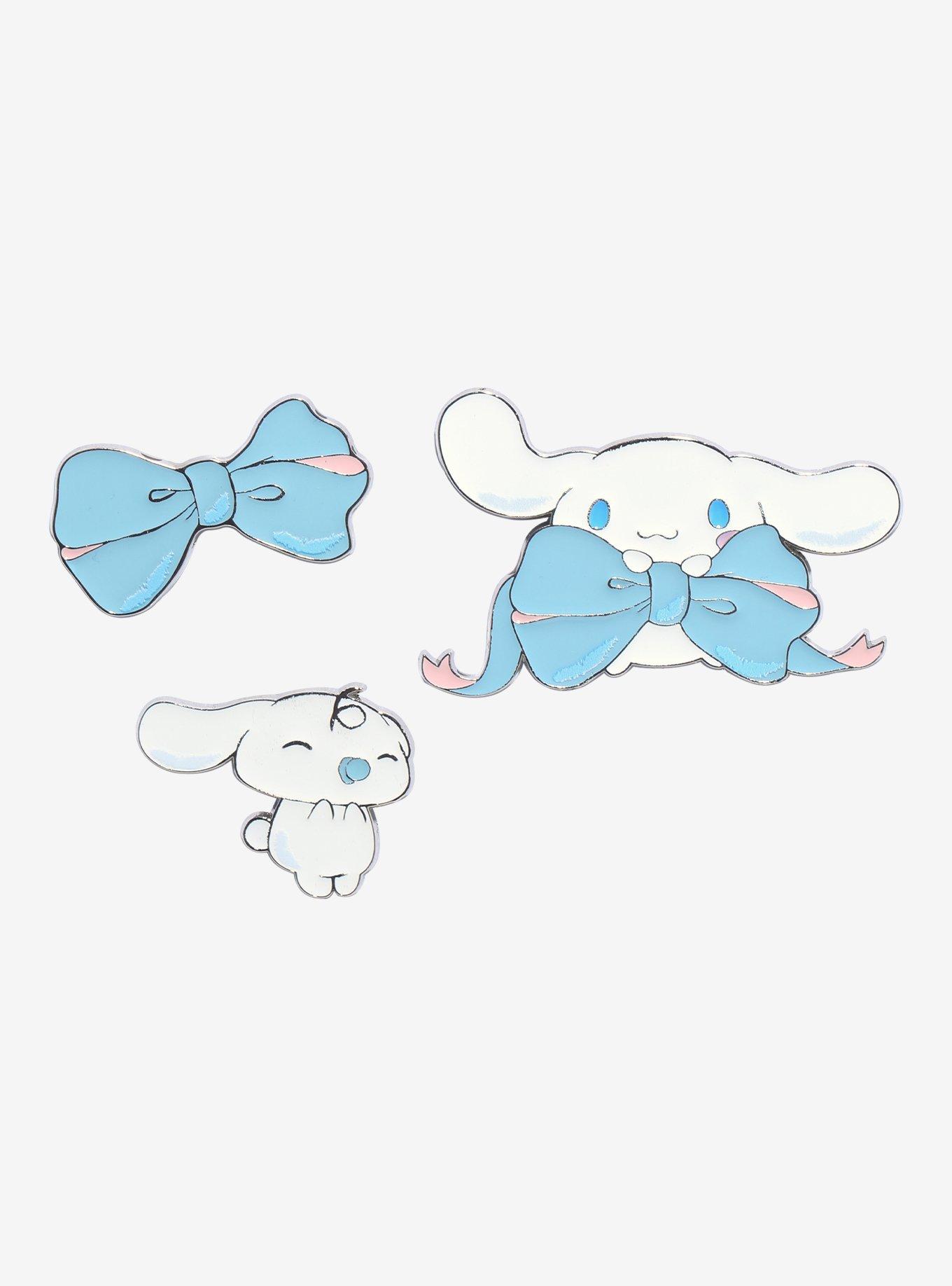 Sanrio Cinnamoroll & Milk Enamel Pin Set — BoxLunch Exclusive, , hi-res