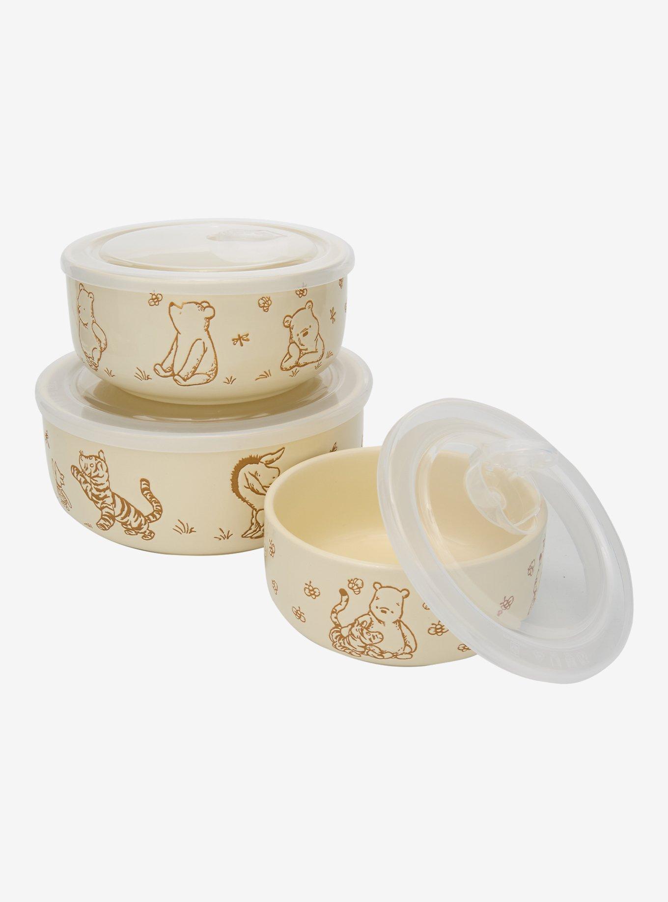 Disney Winnie the Pooh Storybook Storage Bowl Set — BoxLunch Exclusive, , hi-res