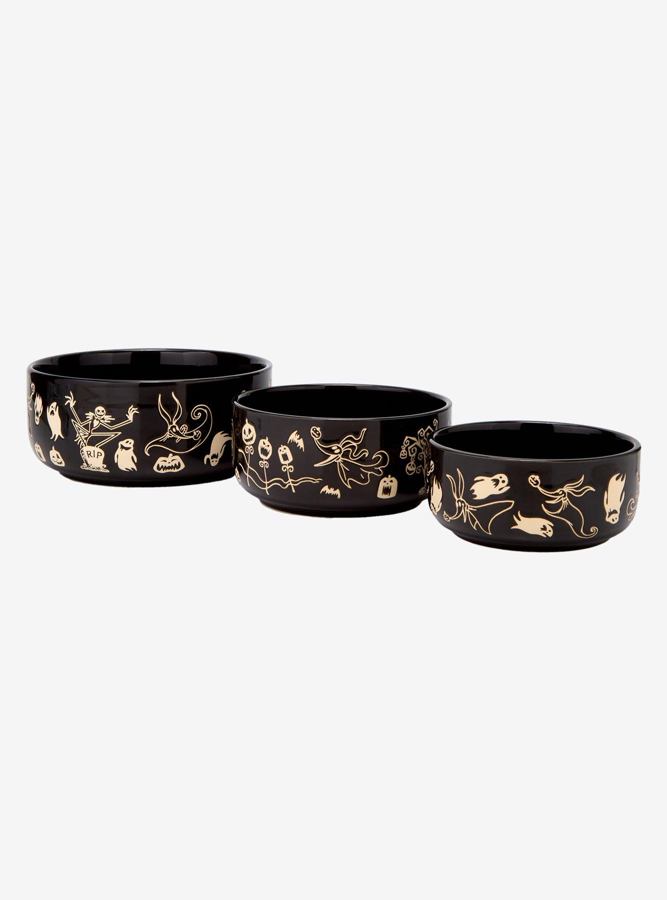 Disney The Nightmare Before Christmas Spooky Icons Bowl Set — BoxLunch Exclusive