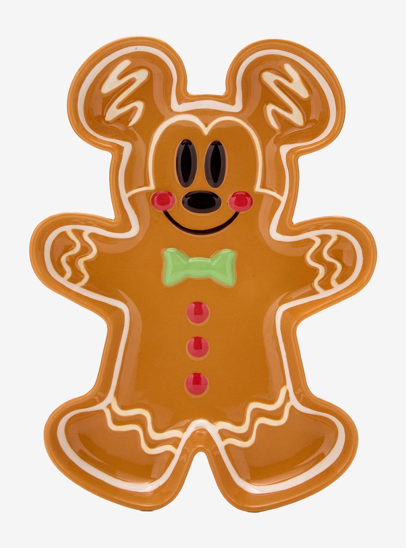 Disney Mickey Mouse Gingerbread Serving Platter — BoxLunch Exclusive, , hi-res