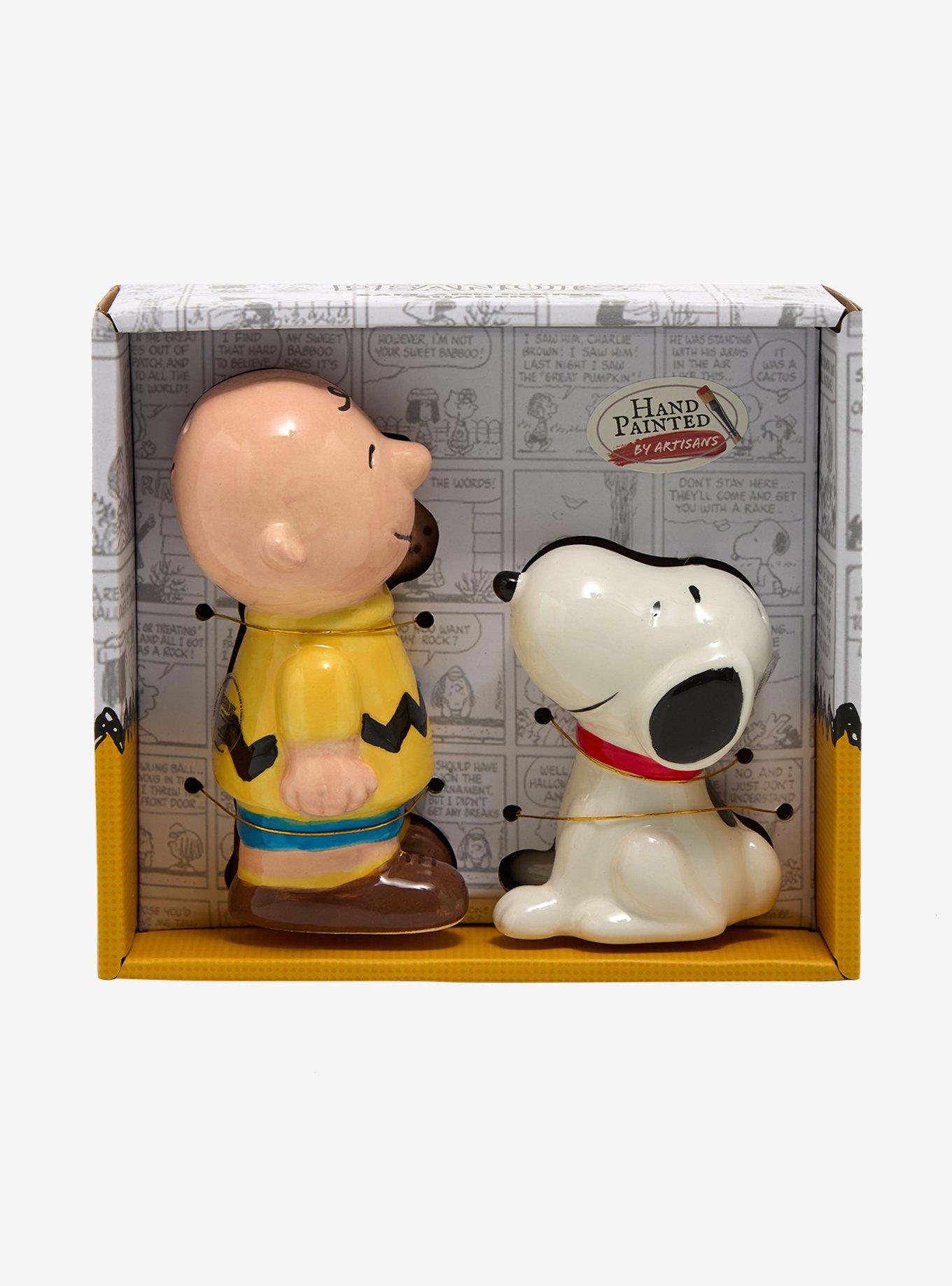 Peanuts Snoopy & Charlie Brown Salt and Pepper Shaker Set — BoxLunch Exclusive, , alternate