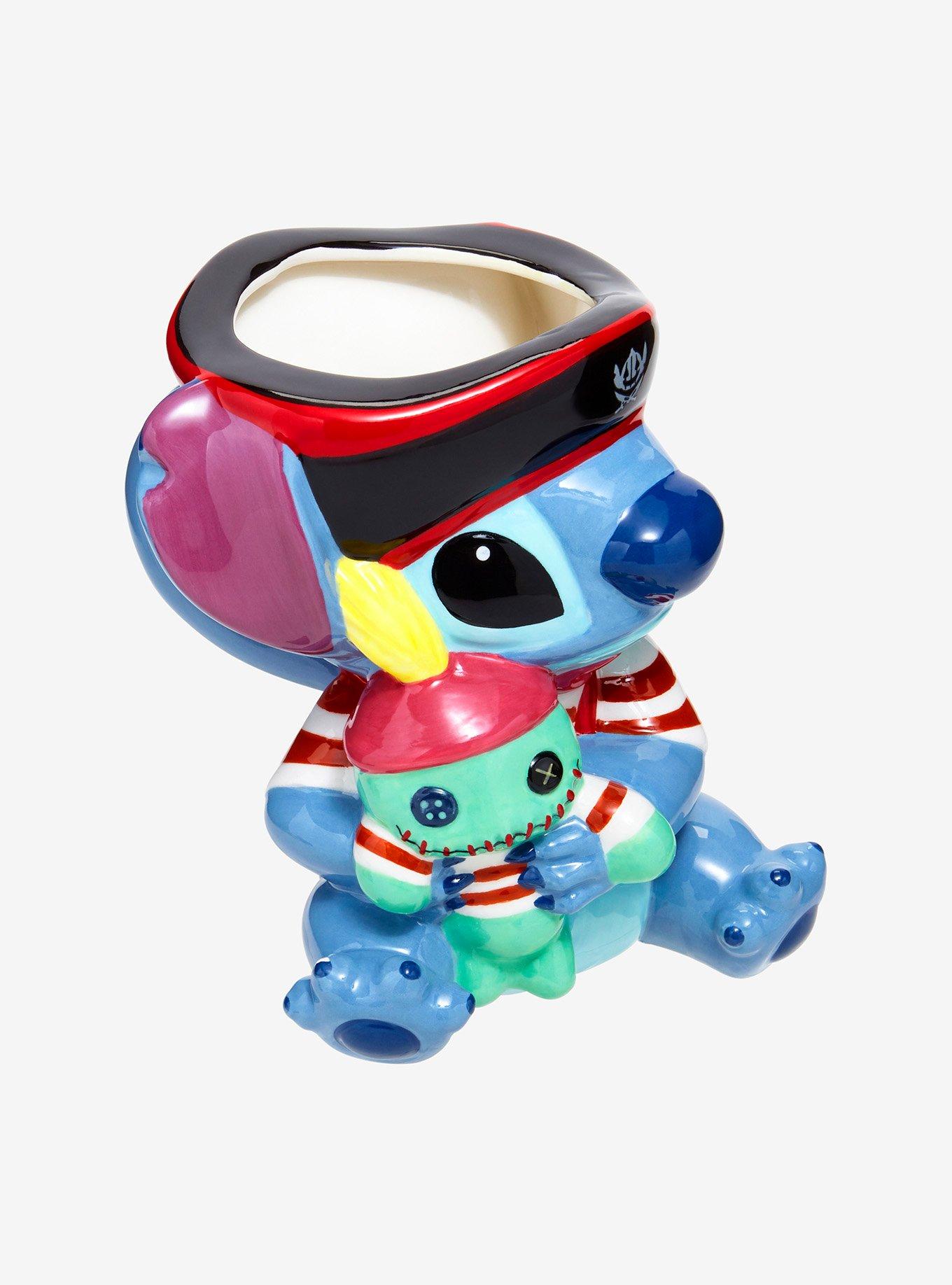 Disney Lilo & Stitch Pirate Stitch Figural Mug, , alternate