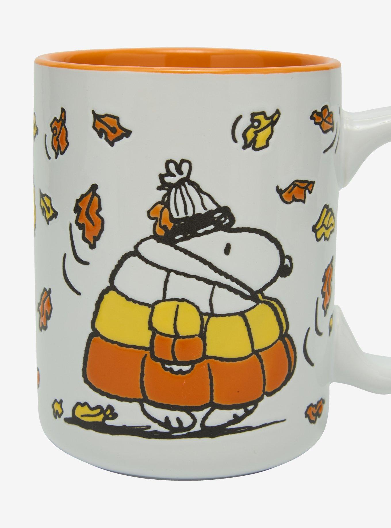 Peanuts Snoopy Fall Leaves Mug, , hi-res