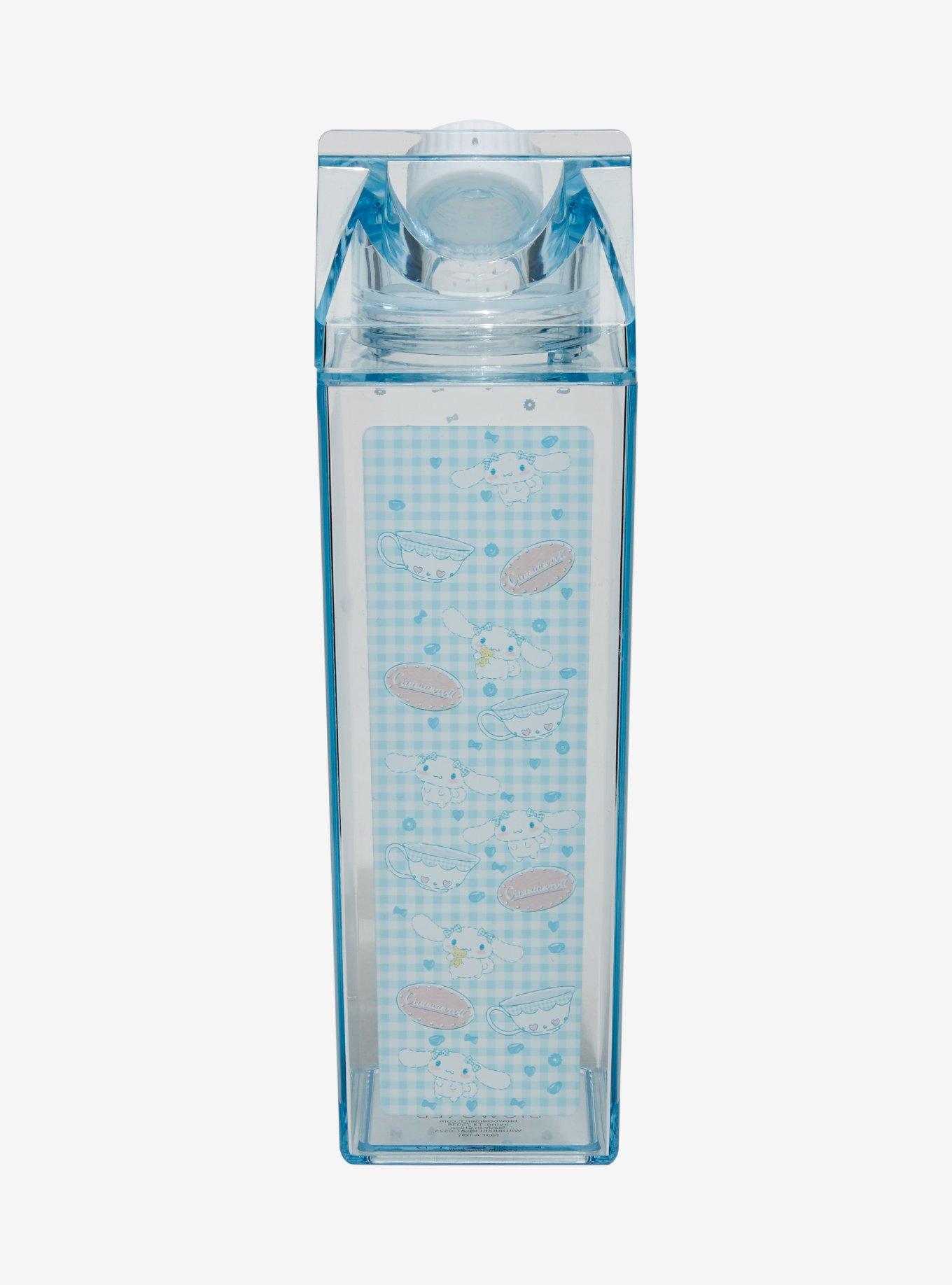 Sanrio Cinnamoroll Gingham Milk Carton Water Bottle &mdash; BoxLunch Exclusive, , alternate