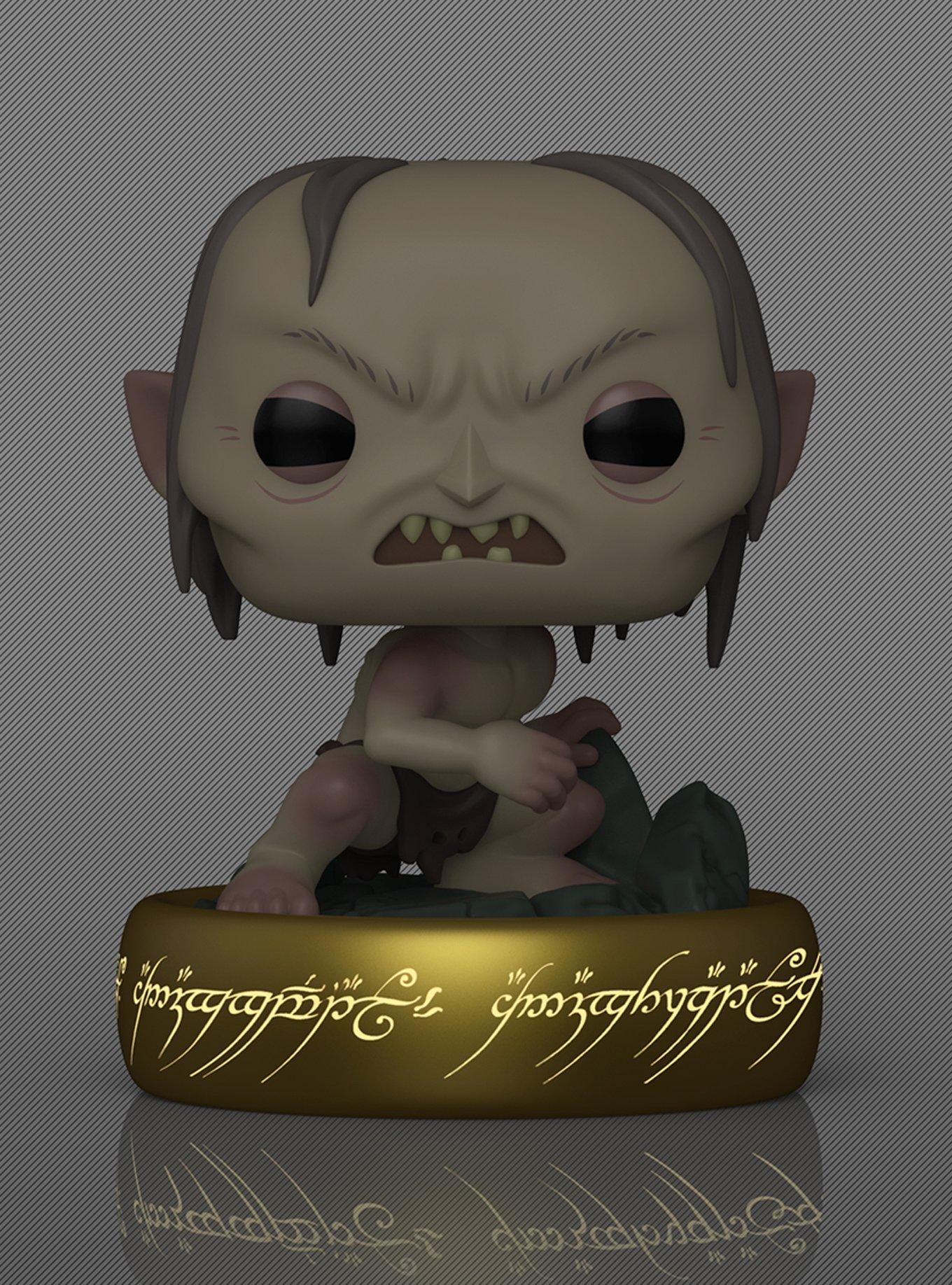 Funko The Lord Of The Rings Pop! Plus Gollum Glow-In-The-Dark Vinyl Figure, , hi-res