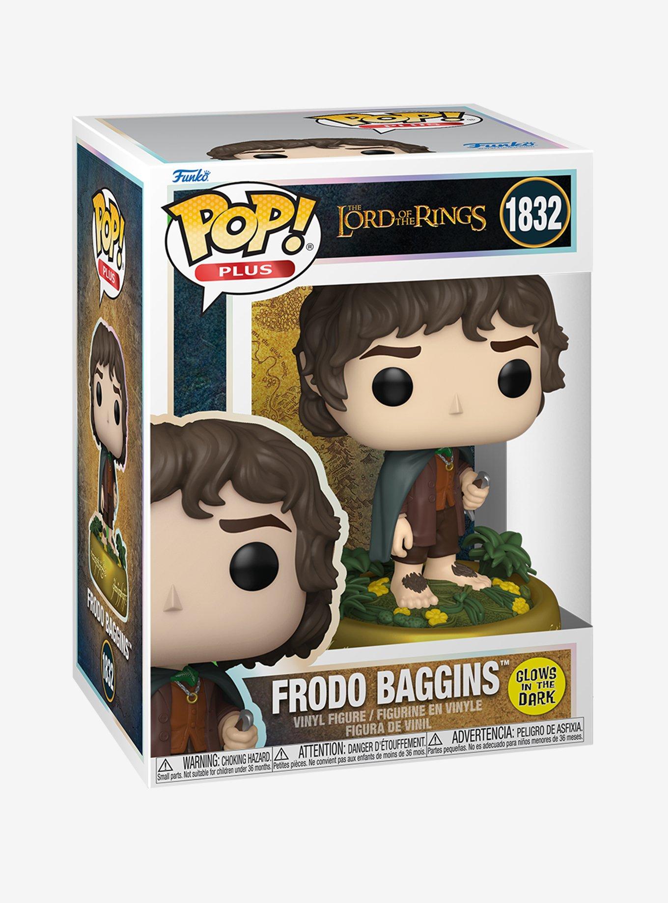 Funko The Lord Of The Rings Pop! Plus Frodo Baggins Glow-In-The-Dark Vinyl Figure, , alternate