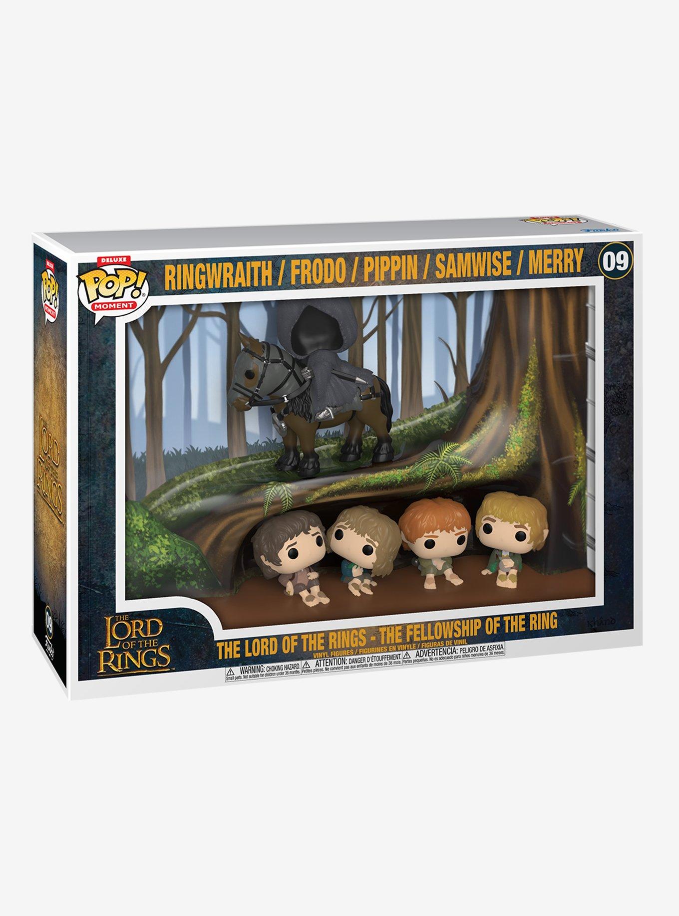 Funko The Lord Of The Rings Deluxe Pop! Moment Ringwraith Frodo Pippin Samwise & Merry Vinyl Figure Set, , hi-res