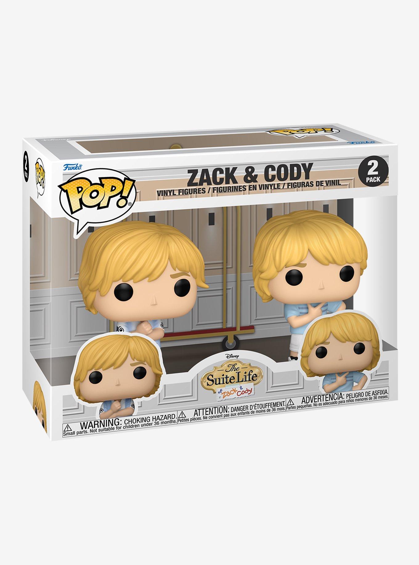 Funko Disney The Suite Life Of Zack And Cody Pop! Zack & Cody Vinyl Figure Set, , hi-res