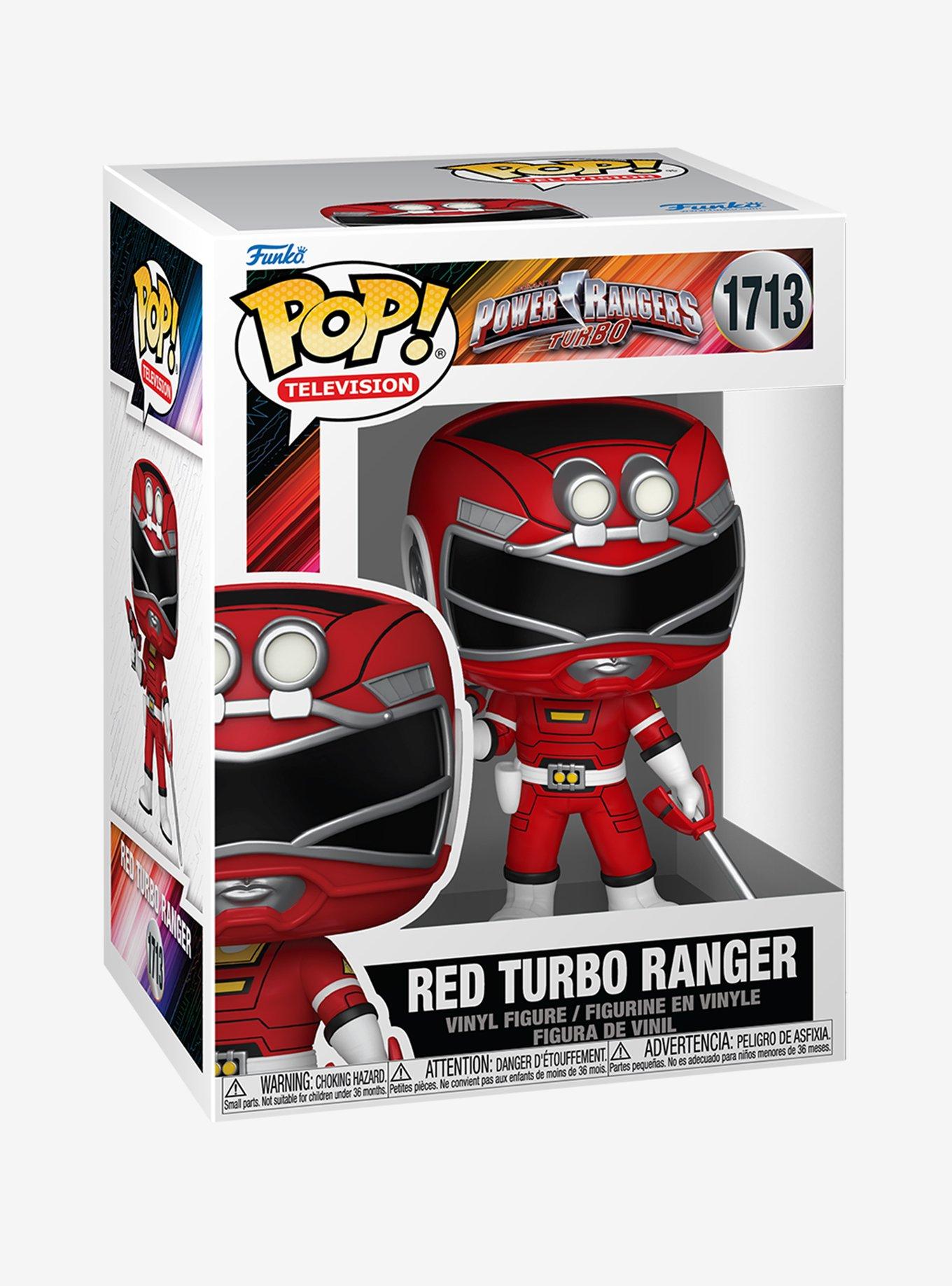 Funko Power Rangers Turbo Pop! Television Red Turbo Ranger Vinyl Figure, , hi-res